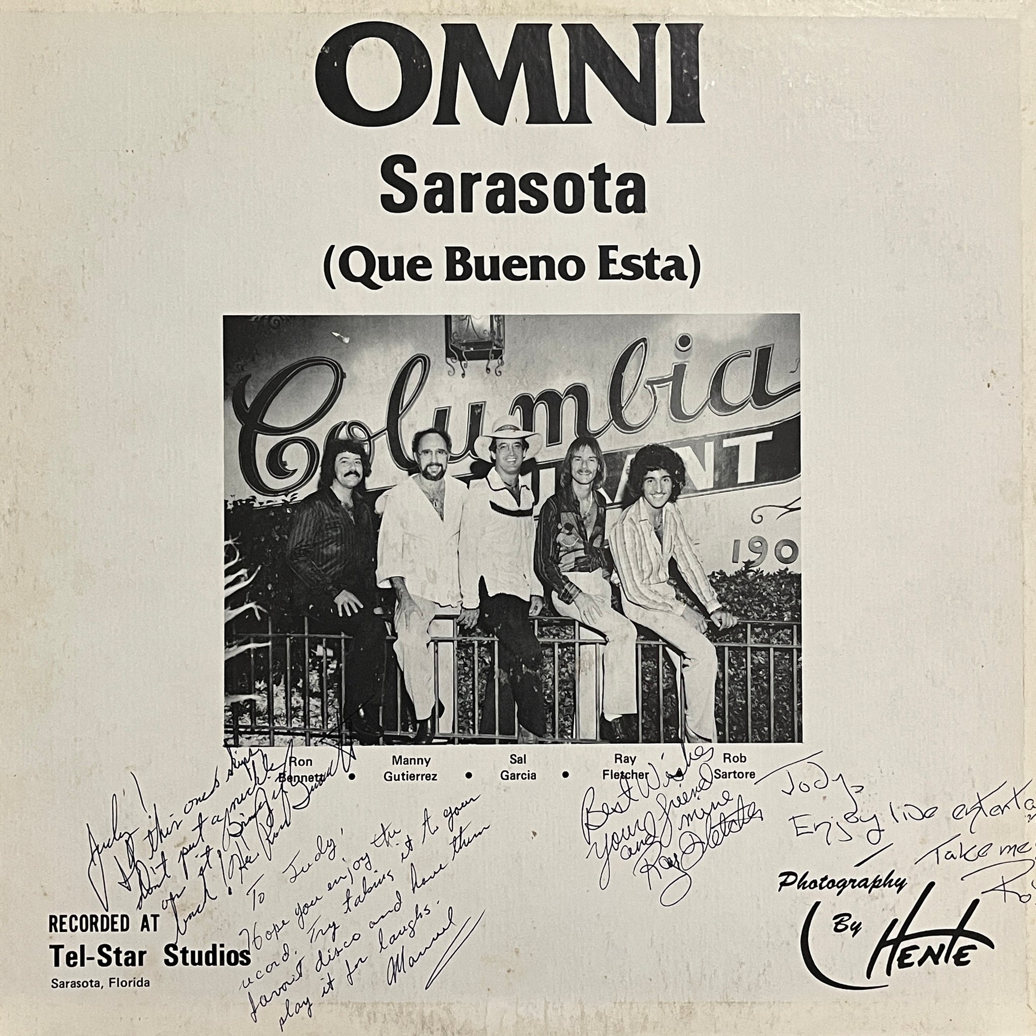 Omni – From The Bottom Of My Heart (Disco Socks) / Sarasota (Que Bueno Esta)