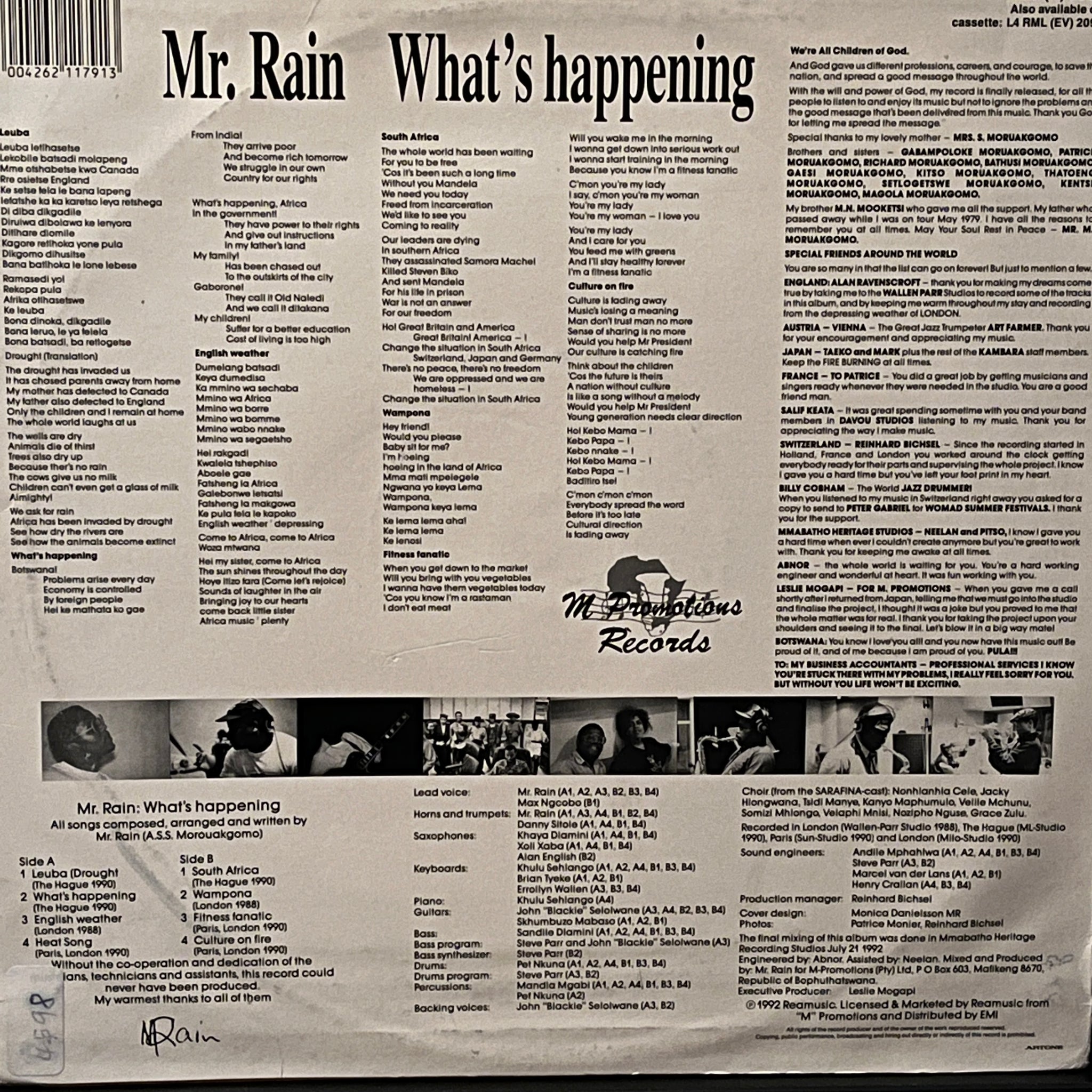 Mr. Rain - What’s Happening
