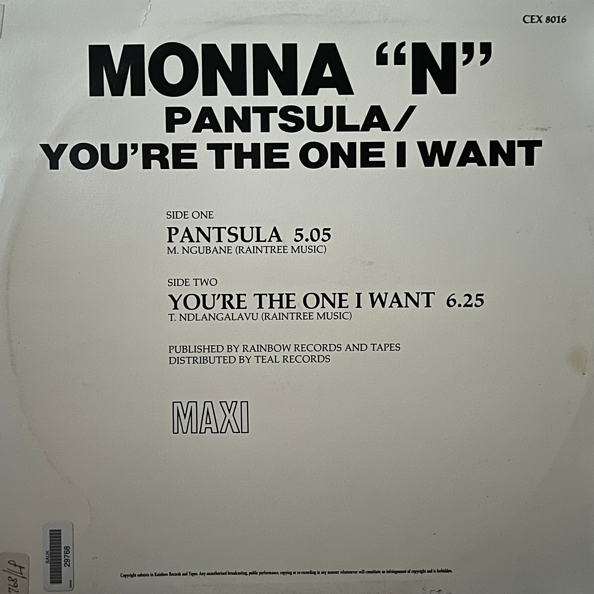 Monna N - Pantsula
