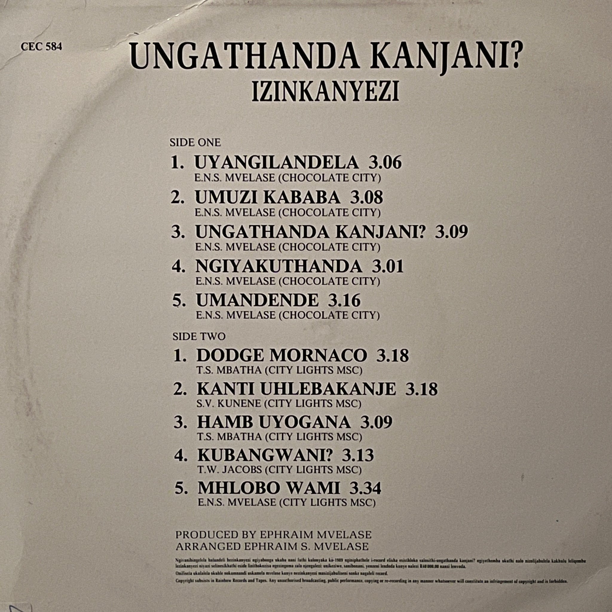 Izinkanyezi - Ungathanda Kanjani?