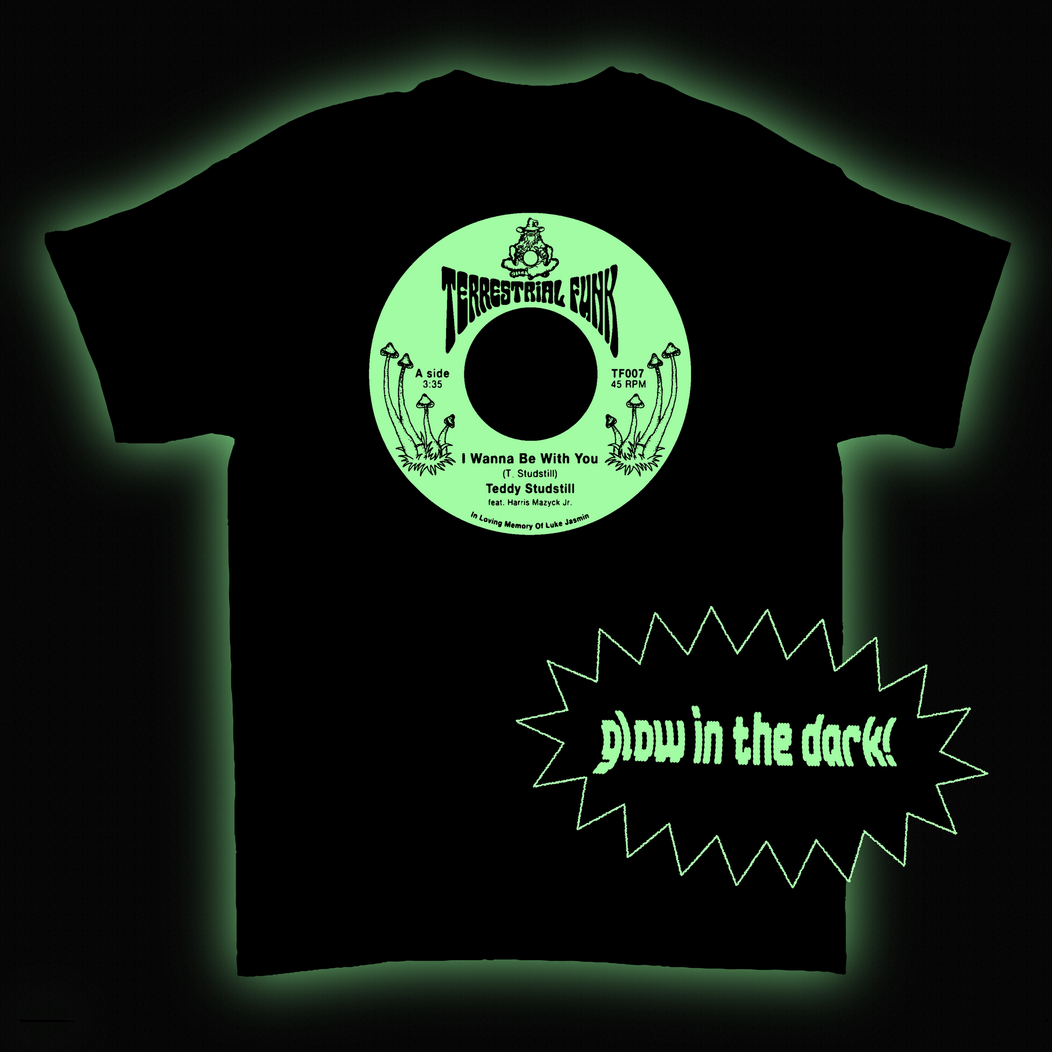 TF007 7" 45 Record + Tshirt Combo Deal (presale)