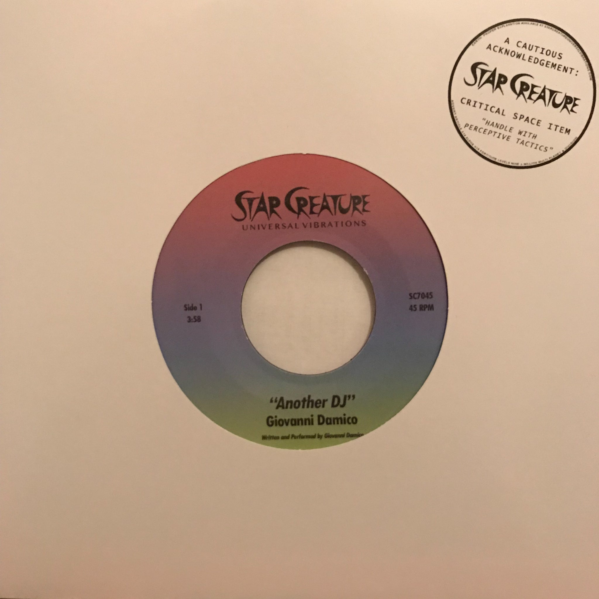 Giovanni Damico – Another DJ b/w Last Chance