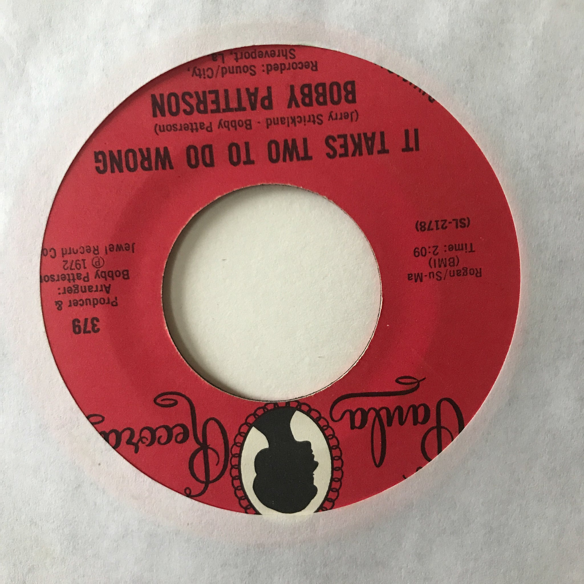 Bobby Patterson – Take Time To Know The Truth / It Takes Two To Do Wrong