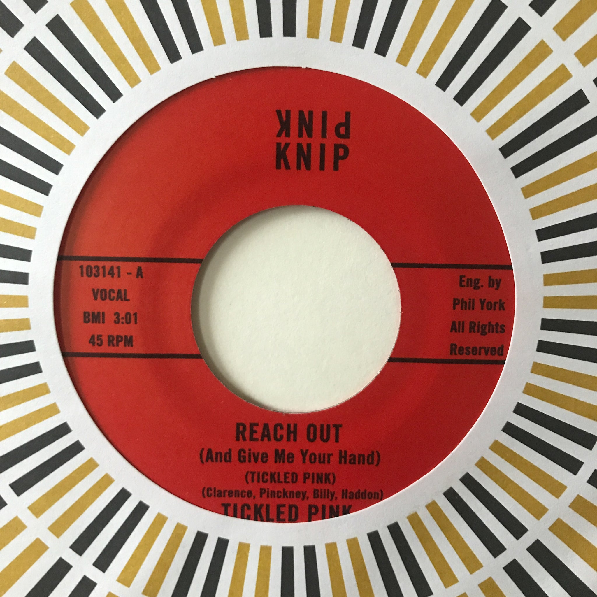Tickled Pink – Reach Out (And Give Me Your Hand) / Never Can Say Goodbye