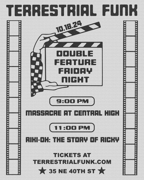 Ticket • Friday Night Double Feature • 10/18