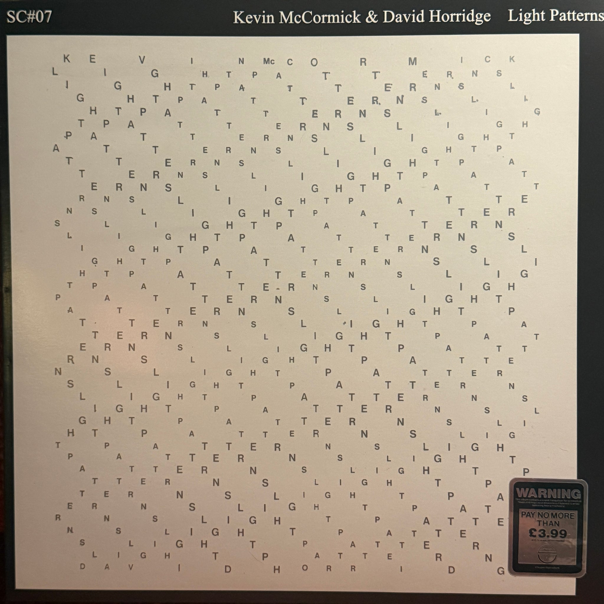 Kevin McCormick & David Horridge - Light Pattern