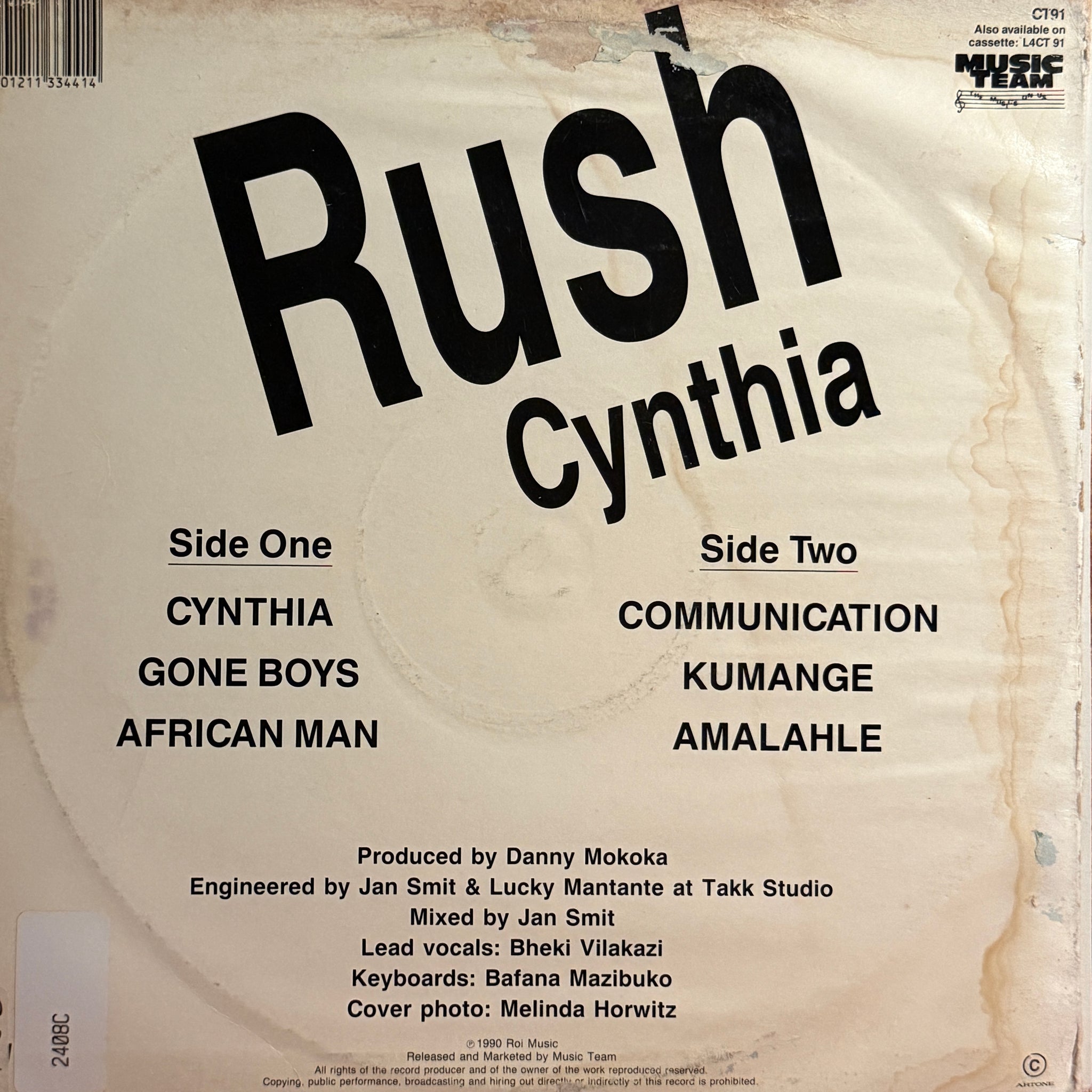 Rush - Cynthia