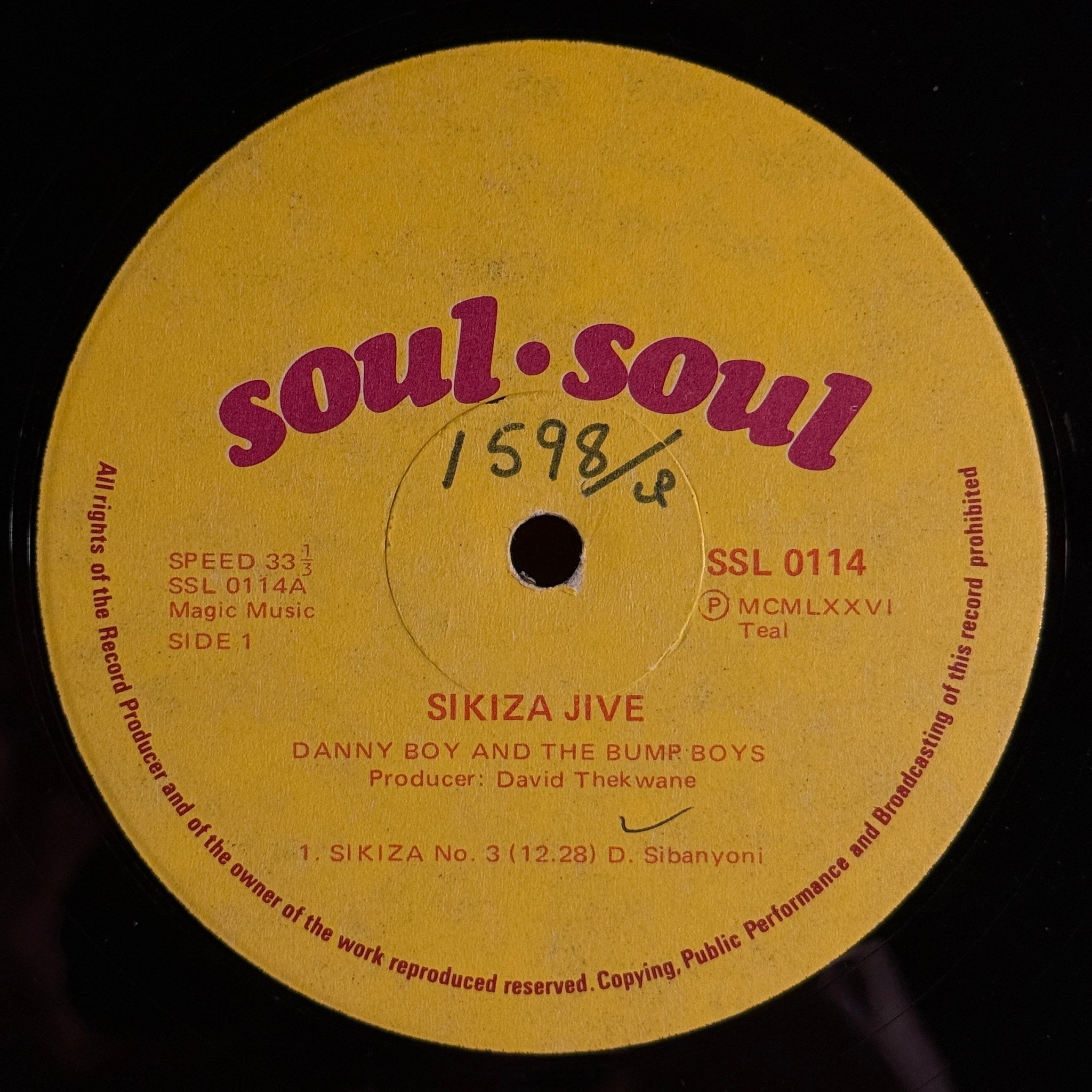 Danny Boy & The Bump Boys - Sikiza Jive