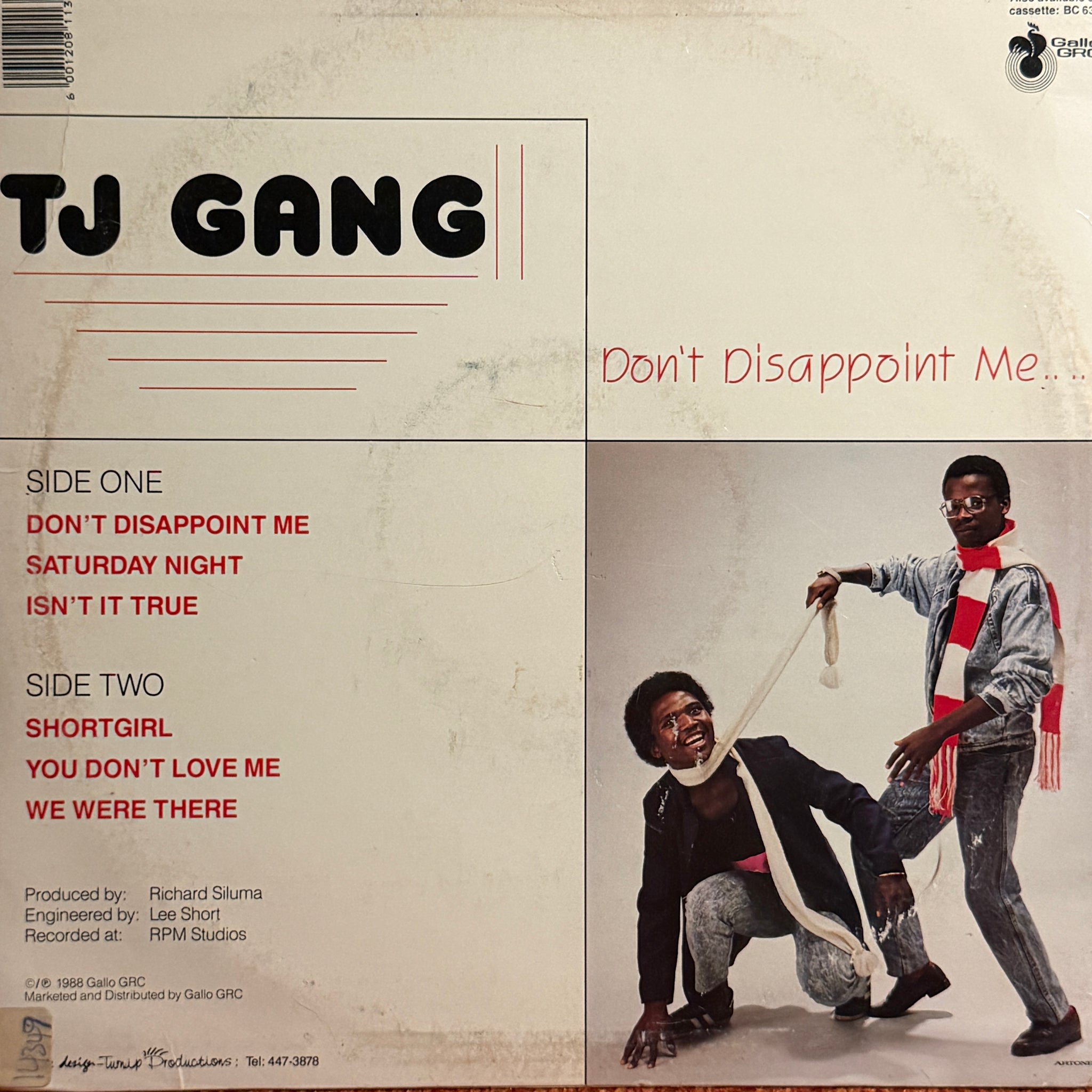 TJ Gang – Don't Disappoint Me