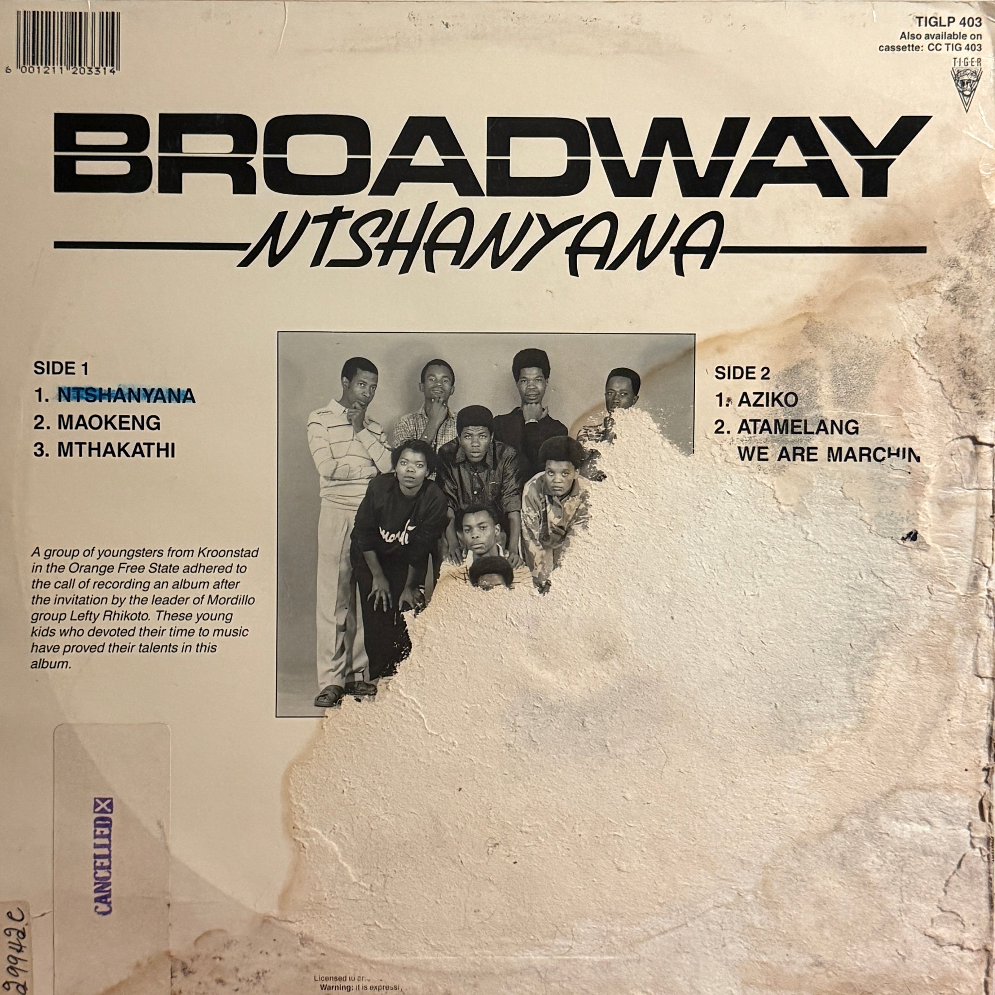 Broadway – Ntshanyana