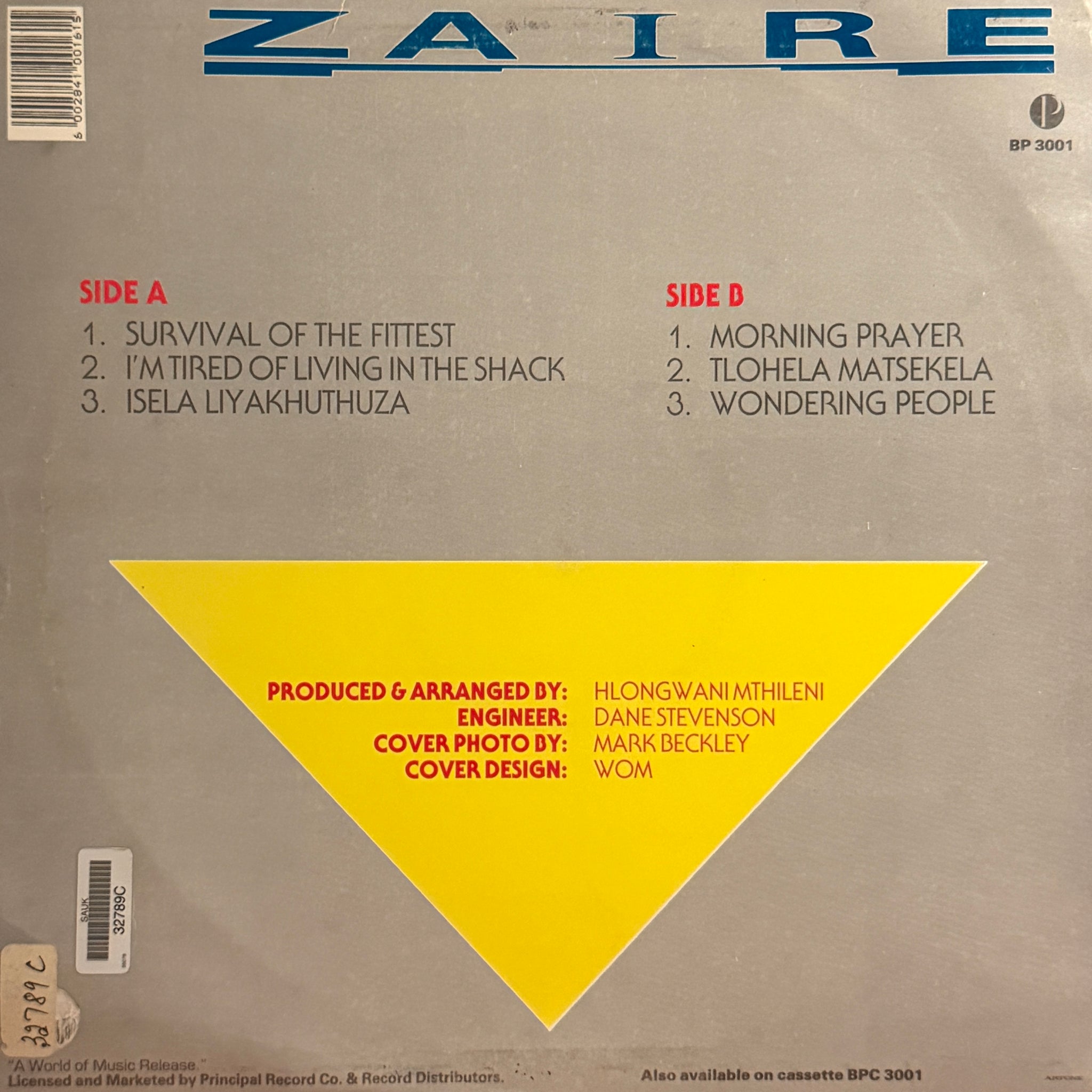 Zaire – Survival Of The Fittest