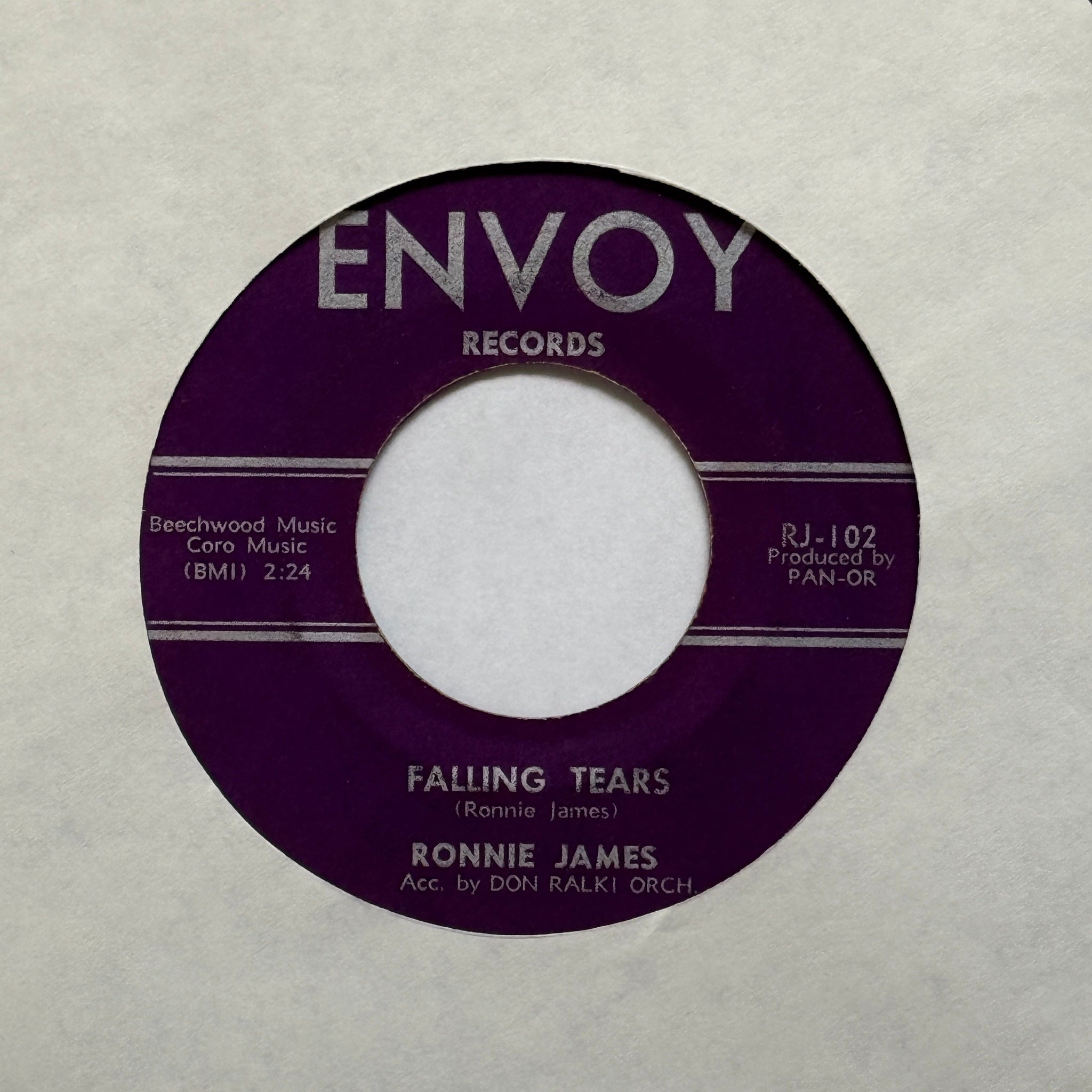 Ronnie James – Falling Tears / I Believe