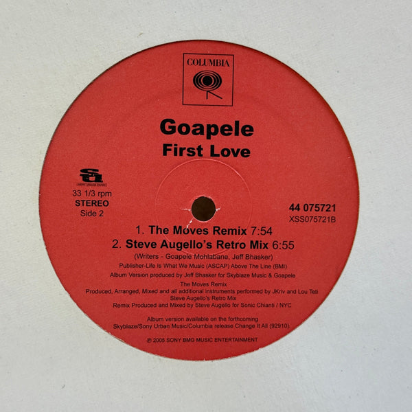 Goapele – First Love
