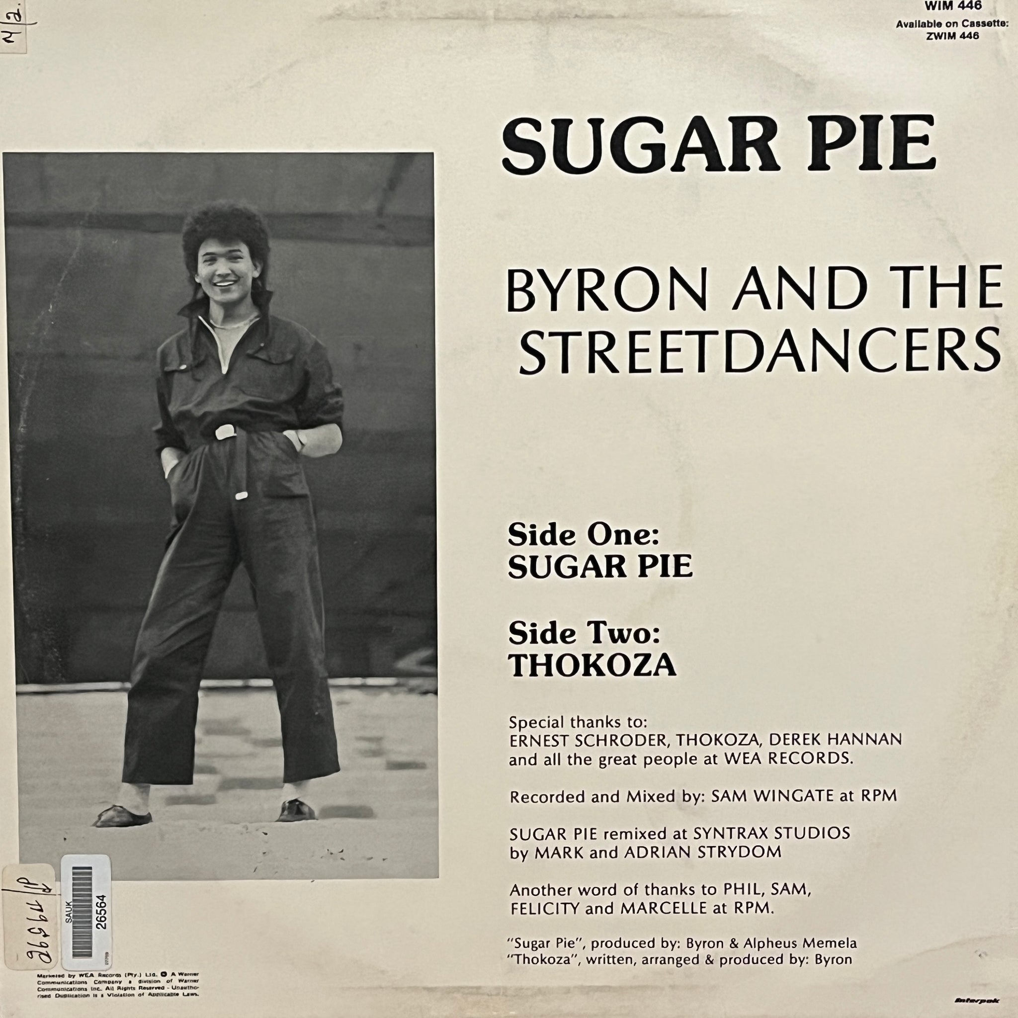 Byron & The Streetdancers – Sugar Pie
