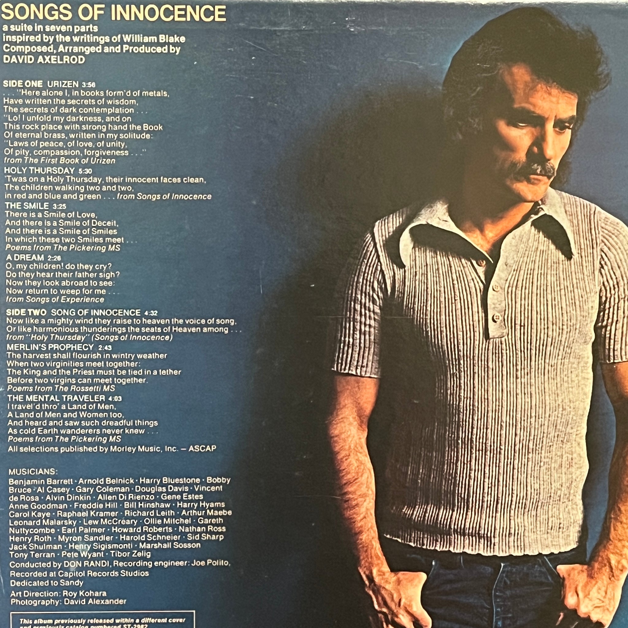 David Axelrod ‎– Song Of Innocence