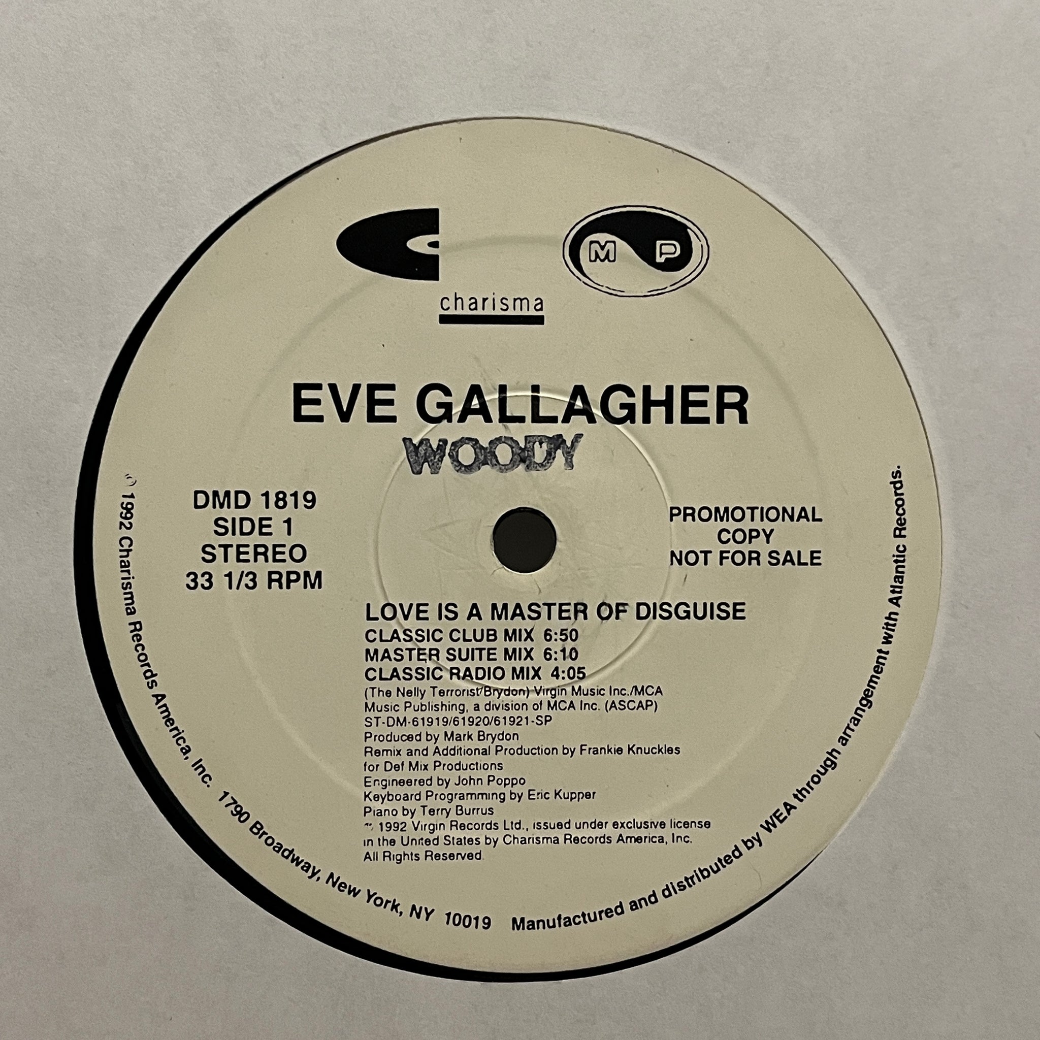 Eve Gallagher – Love Is A Master Of Disguise