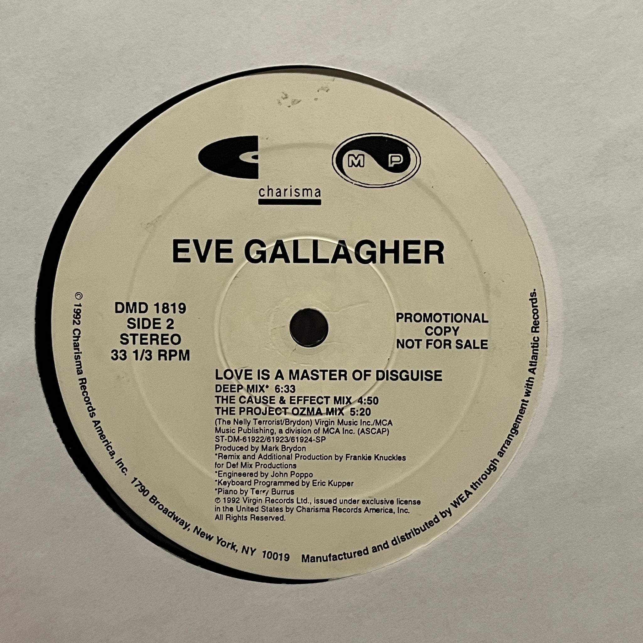 Eve Gallagher – Love Is A Master Of Disguise