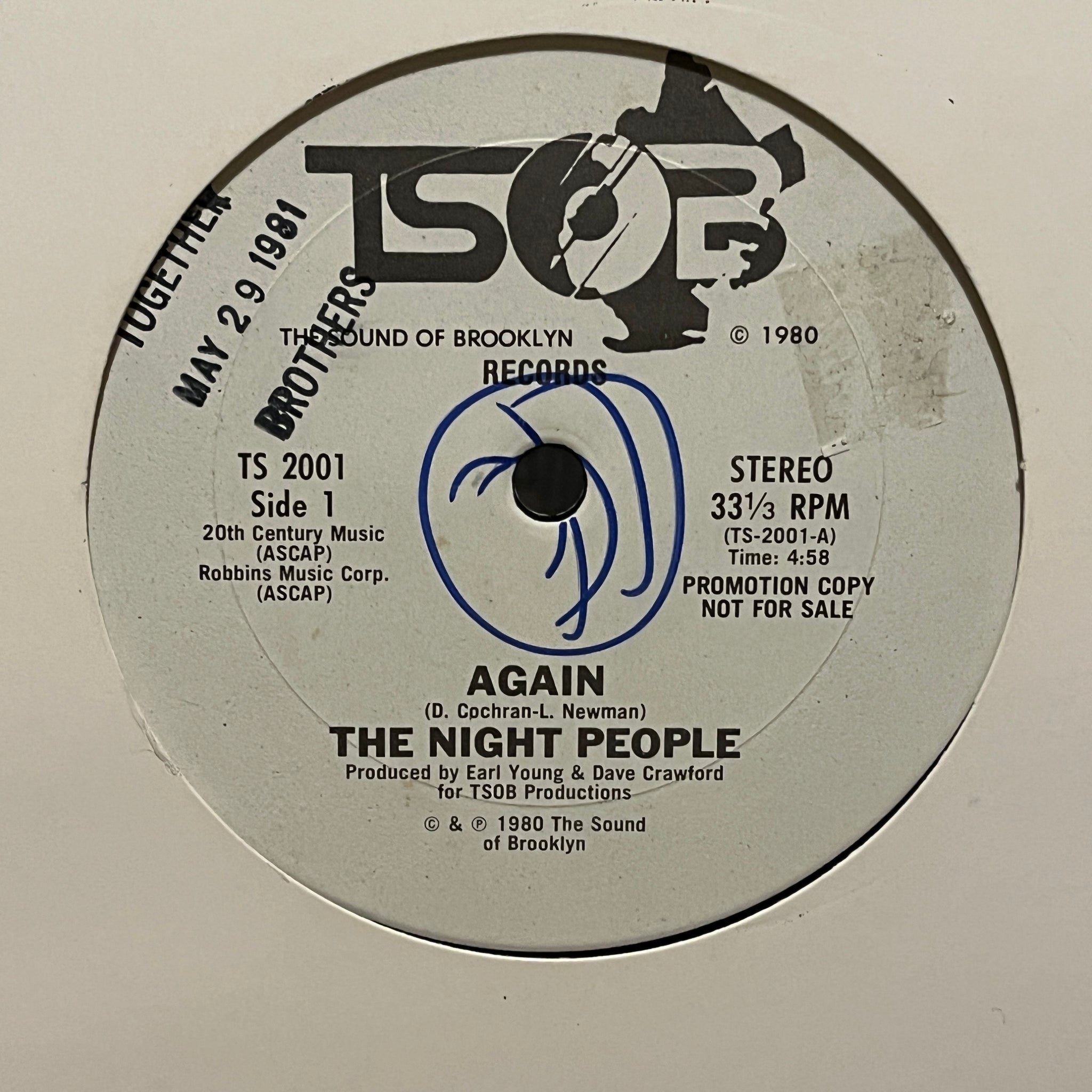 The Night People ‎– Again