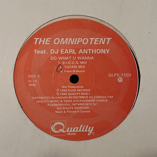 The Omnipotent – Do What U Wanna / A Step Beyond