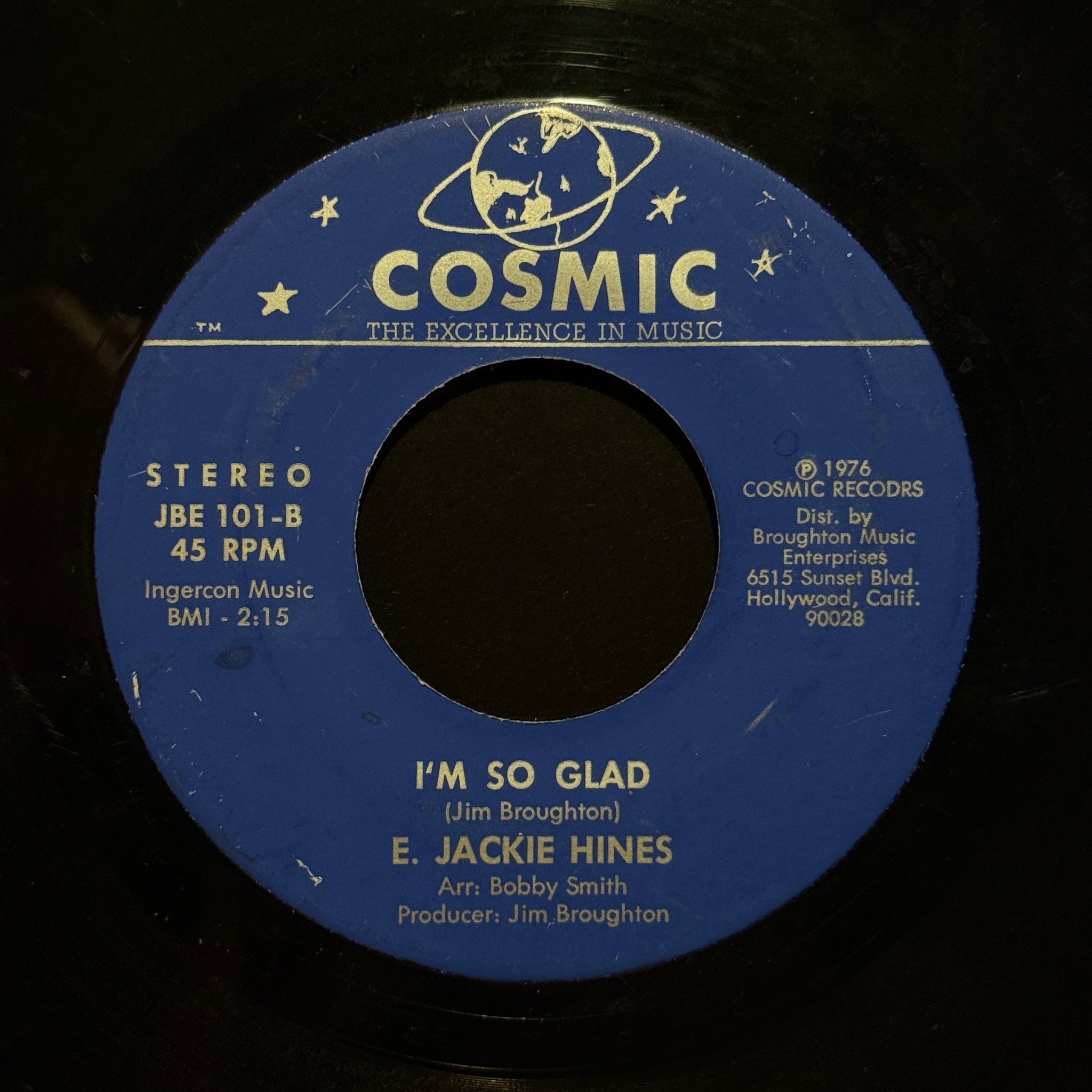 E. Jackie Hines – I'm Not The Fool