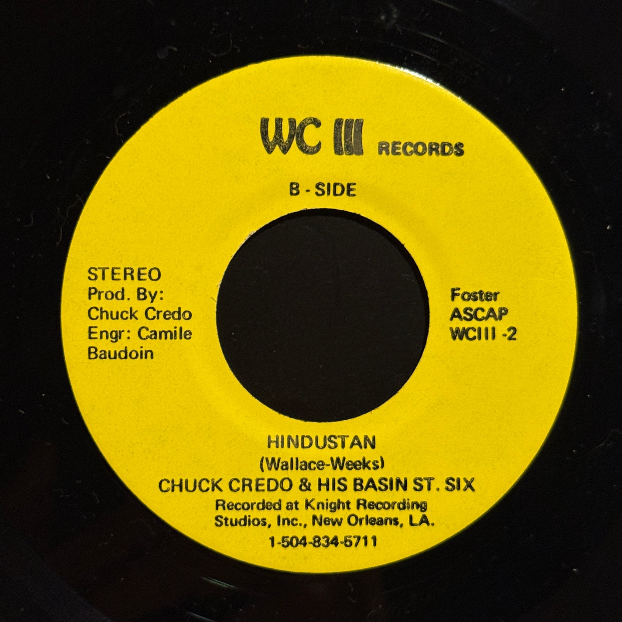 Chuck Credo & His Basin St. Six - Jackson Square