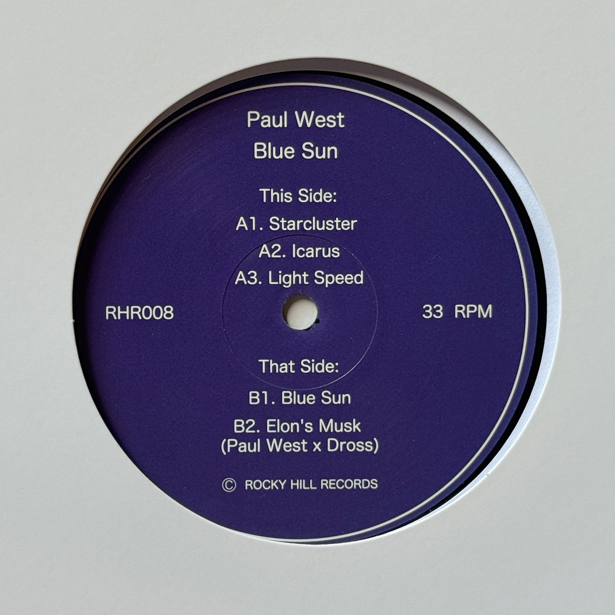 Paul West - Blue Sun