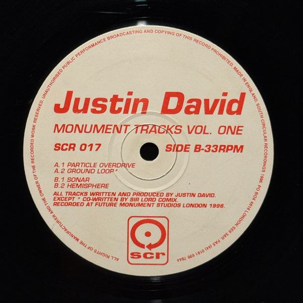 Justin David – Monument Tracks Vol. One
