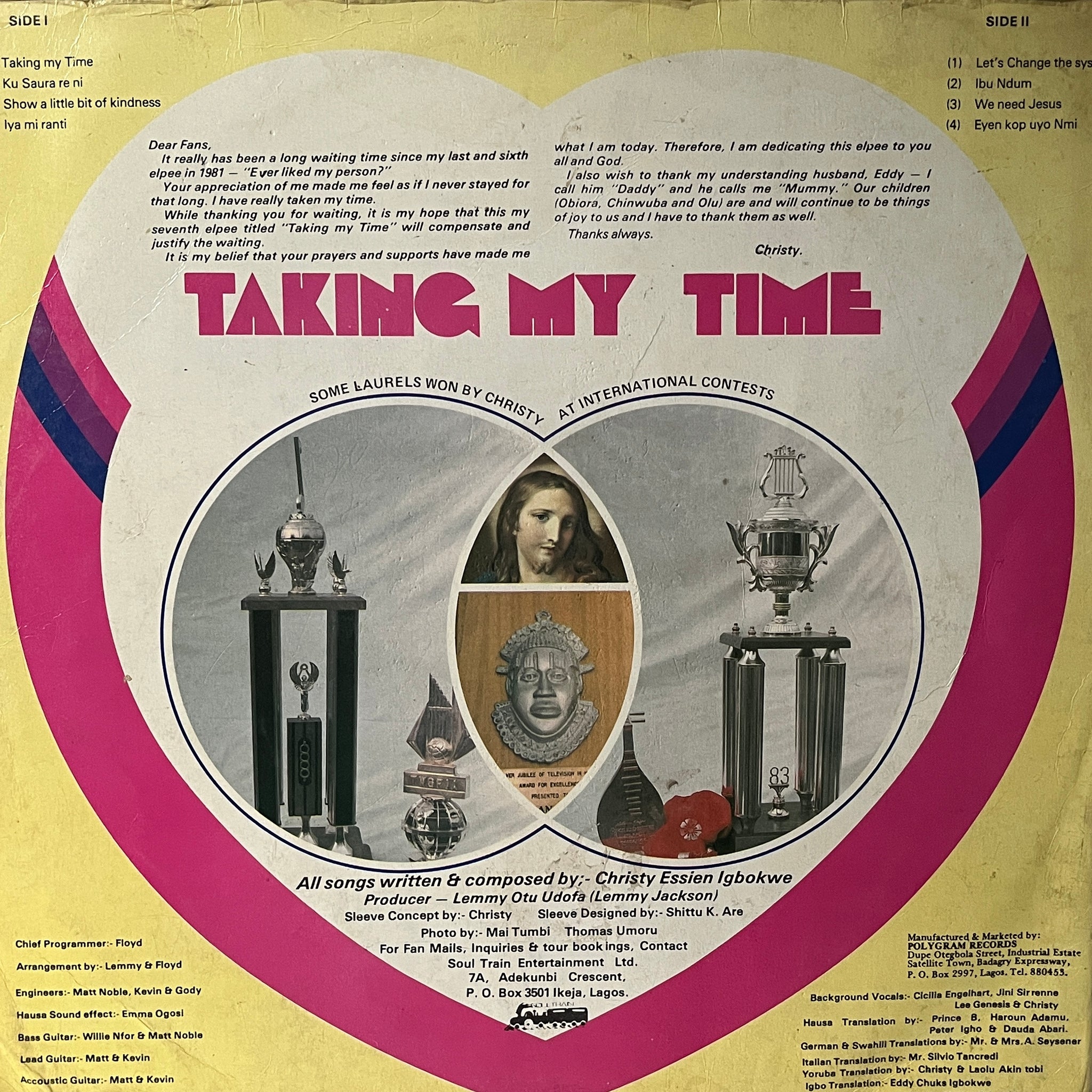 Christy Essien Igbokwe – Taking My Time