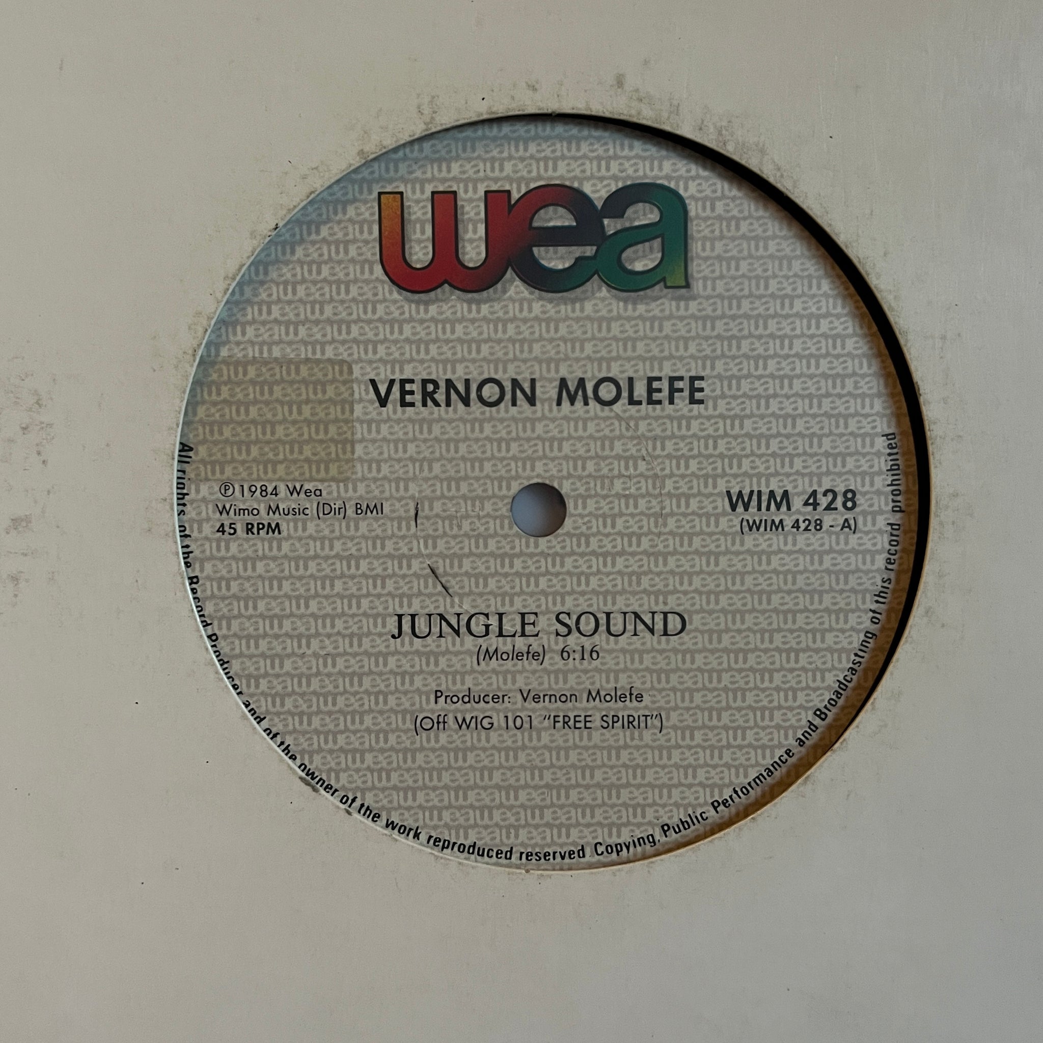 Vernon Molefe – Jungle Sound / Hela Hela