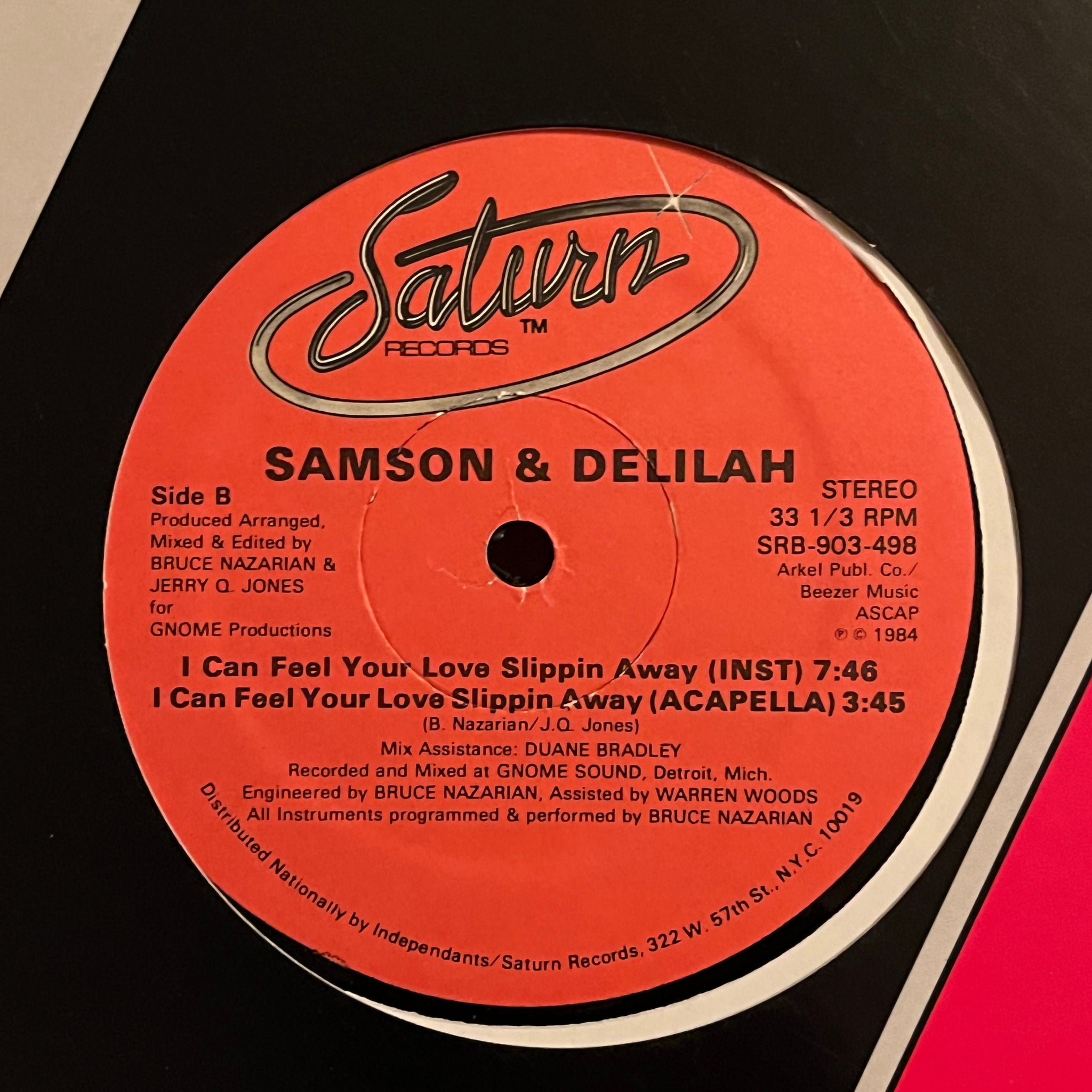 Samson & Delilah – I Can Feel Your Love Slippin Away