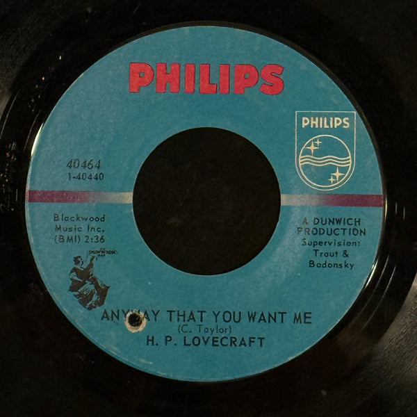 H. P. Lovecraft – Anyway That You Want Me