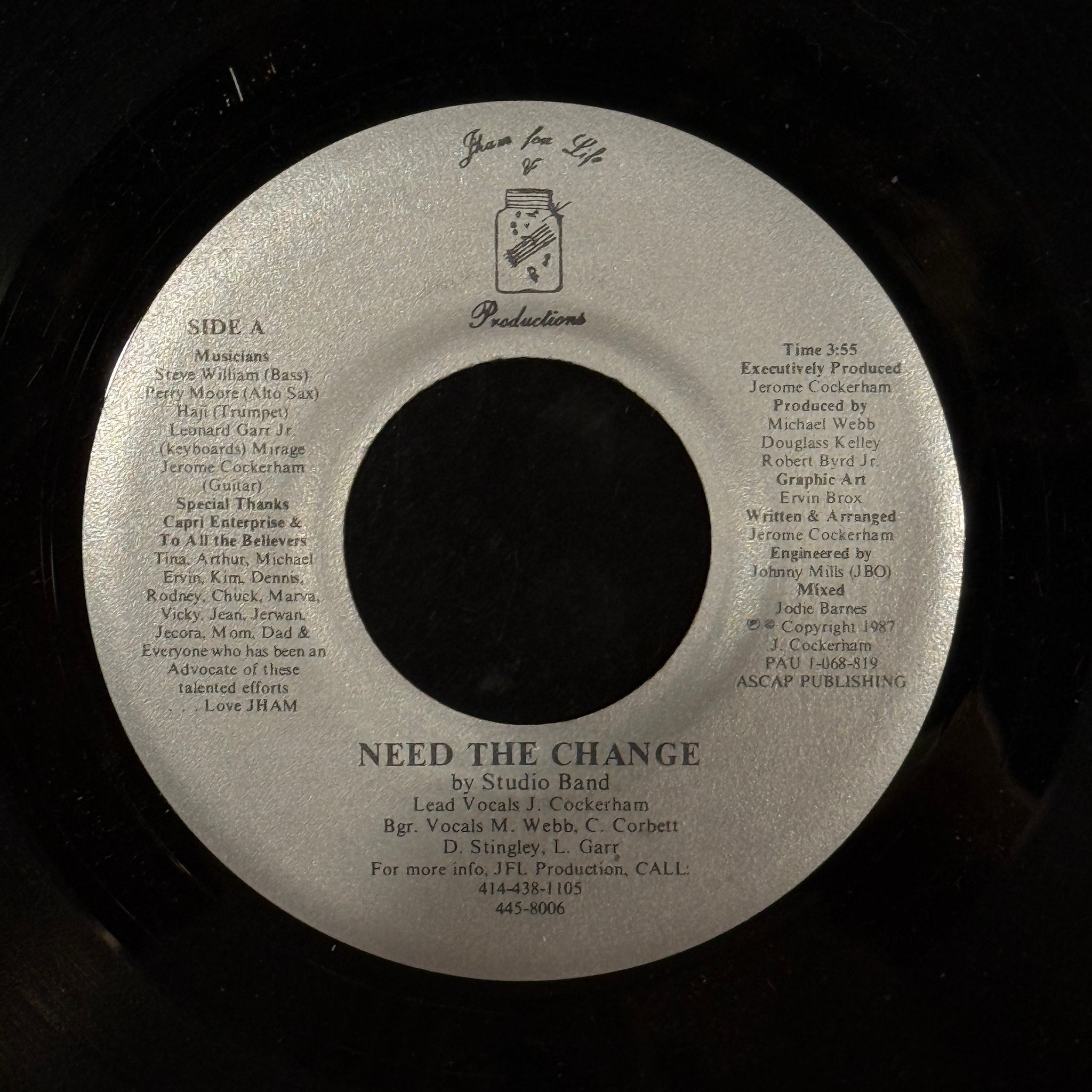 Studio Band – Need The Change