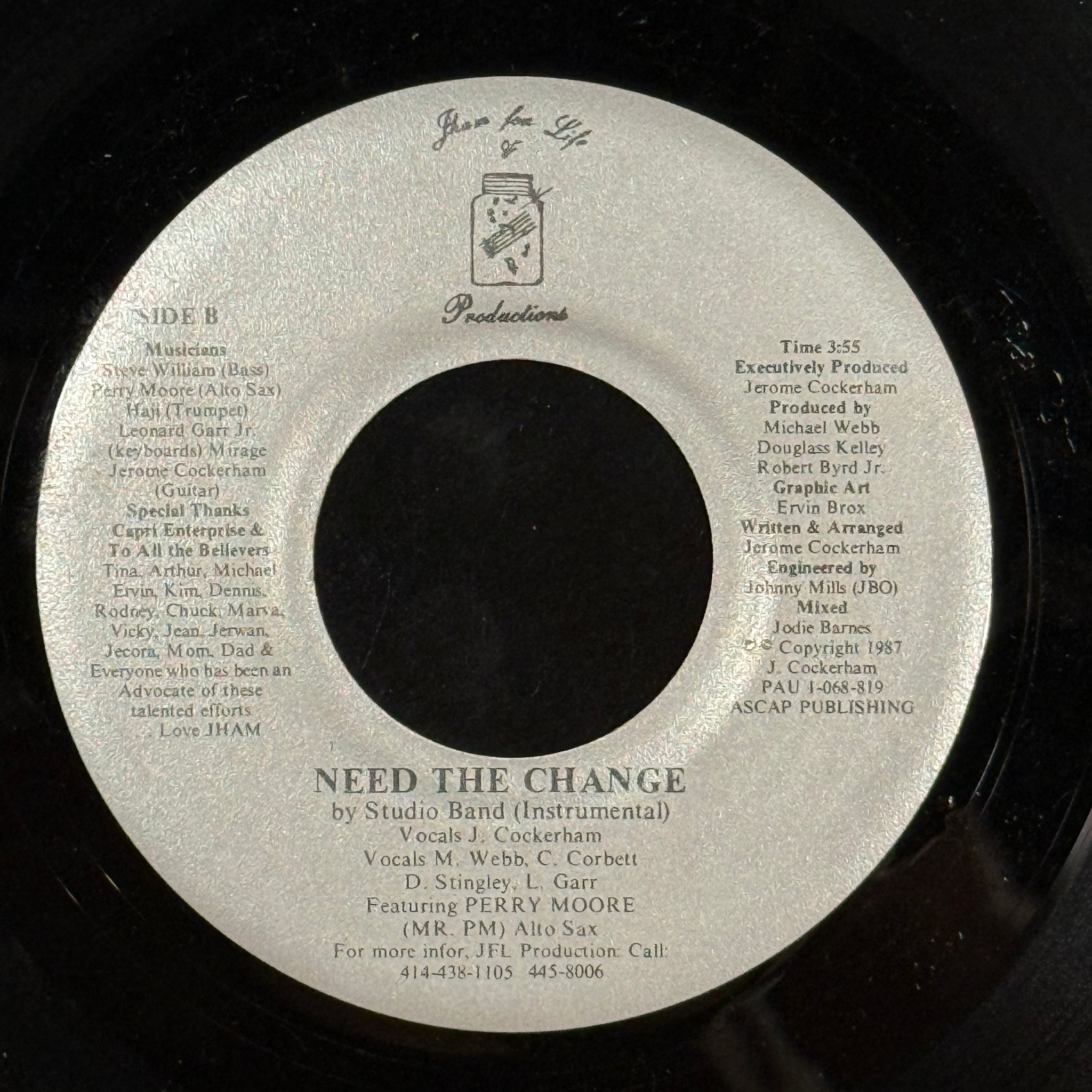 Studio Band – Need The Change