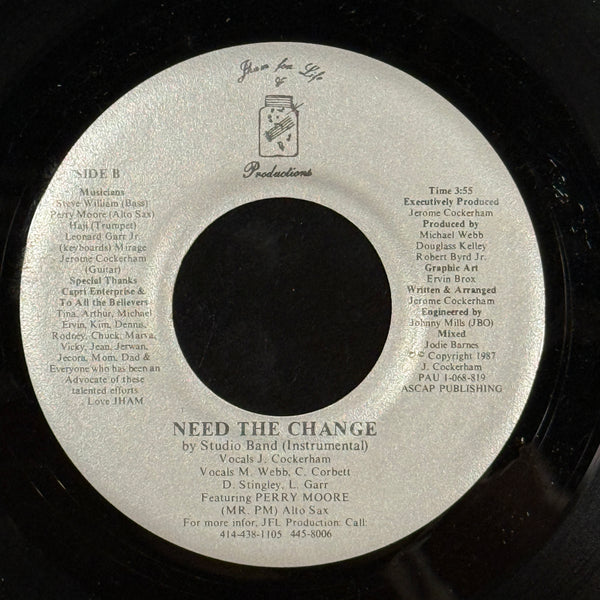 Studio Band – Need The Change