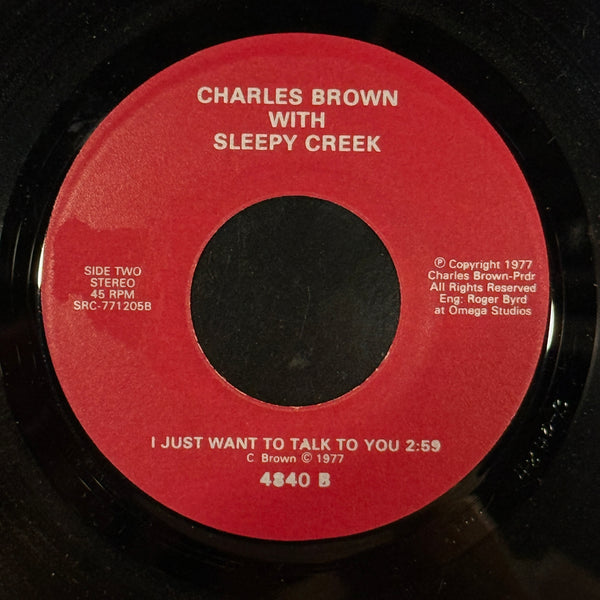 Charles Brown with Sleepy Creek – Tennessee Woman / I Just Want To Talk To You