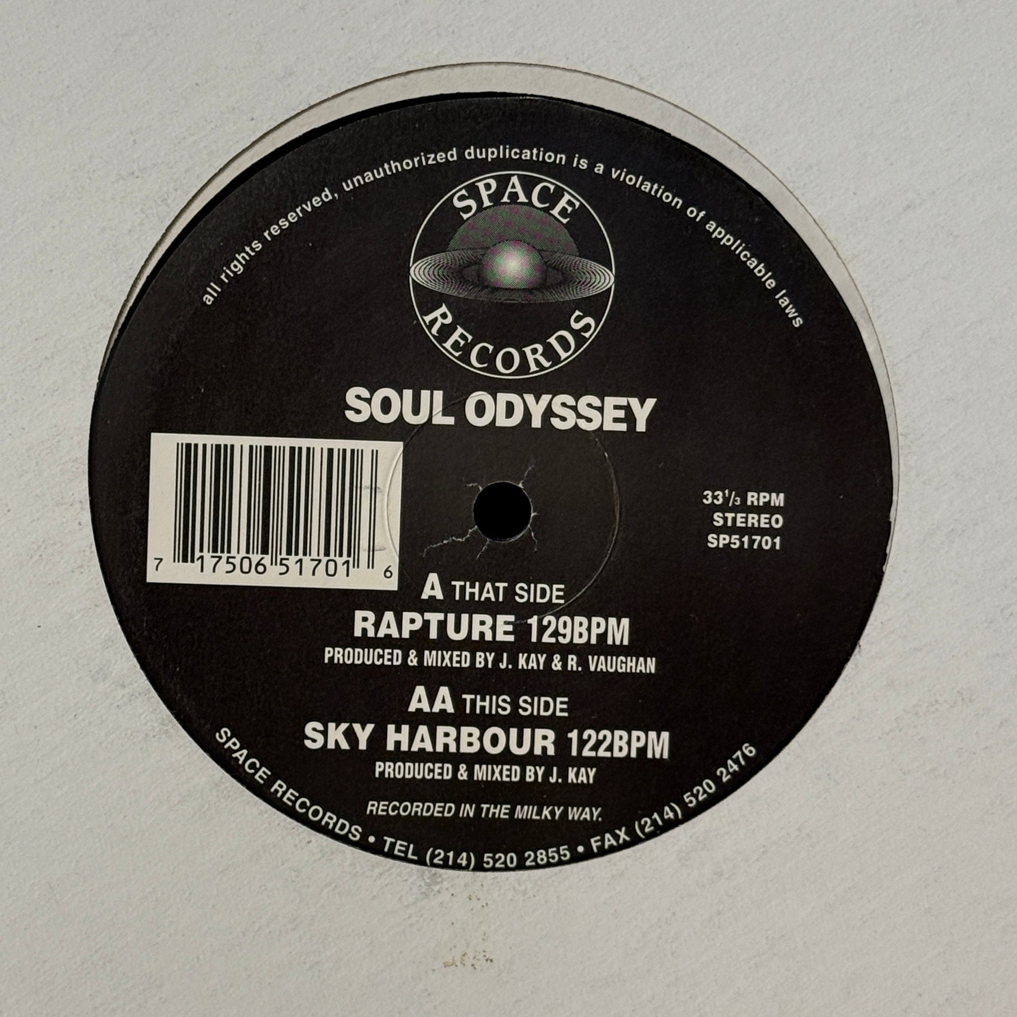 Soul Odyssey – Rapture / Sky Harbour