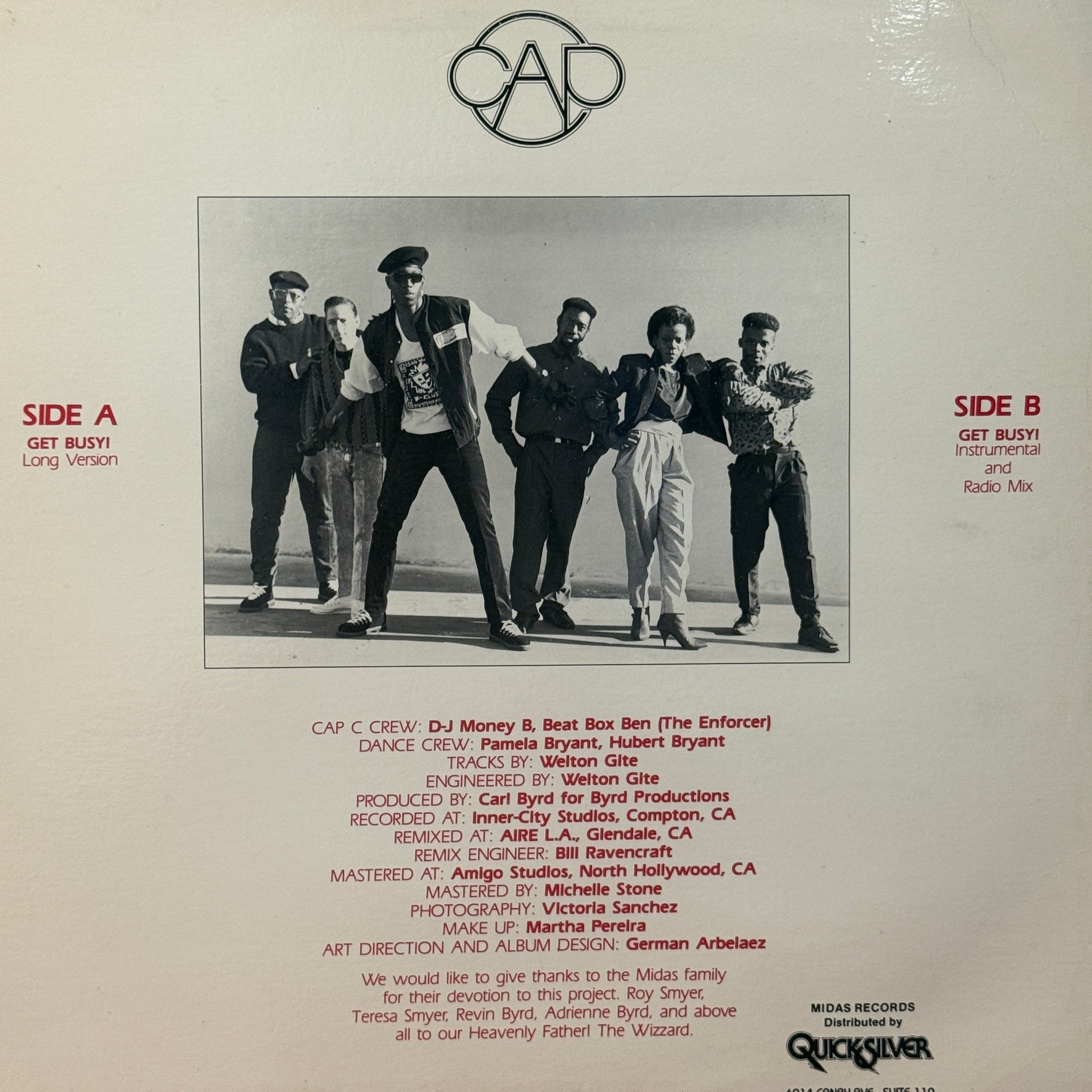 Cap C Crew – Get Busy!