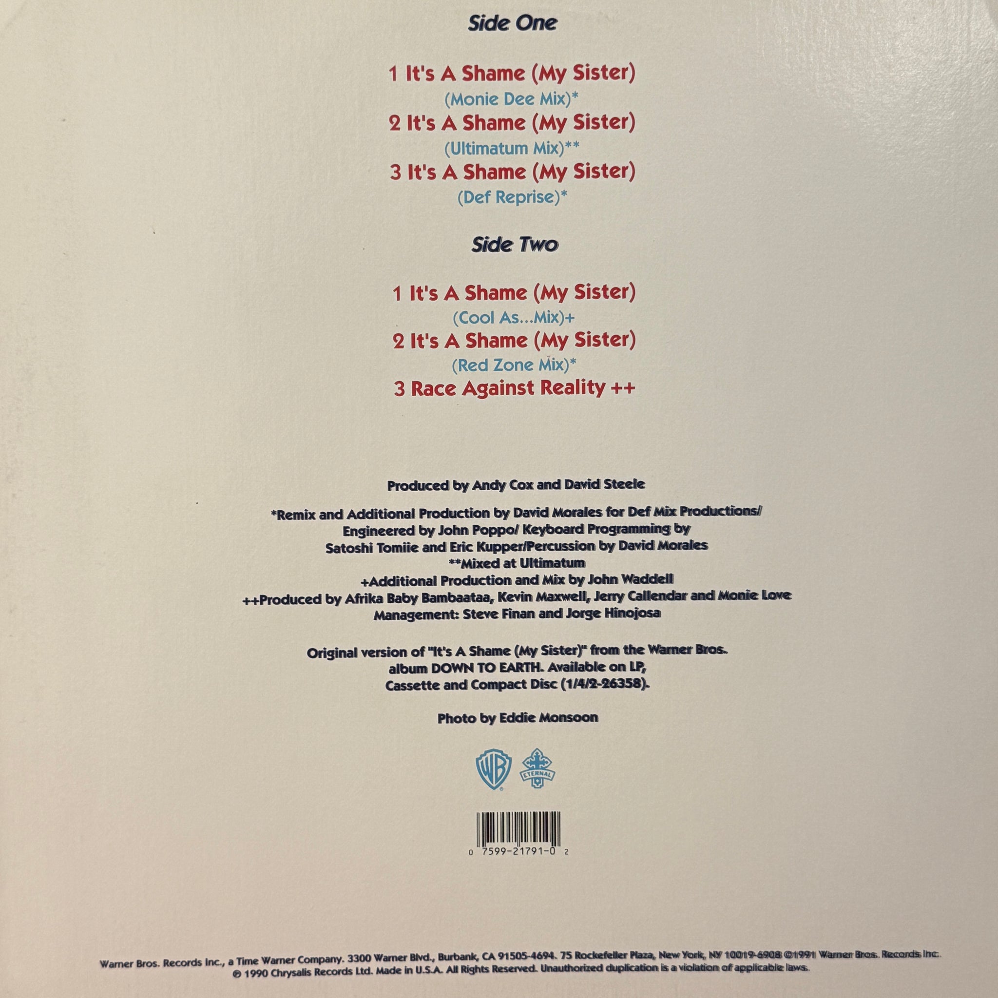 Monie Love – It's A Shame (My Sister)