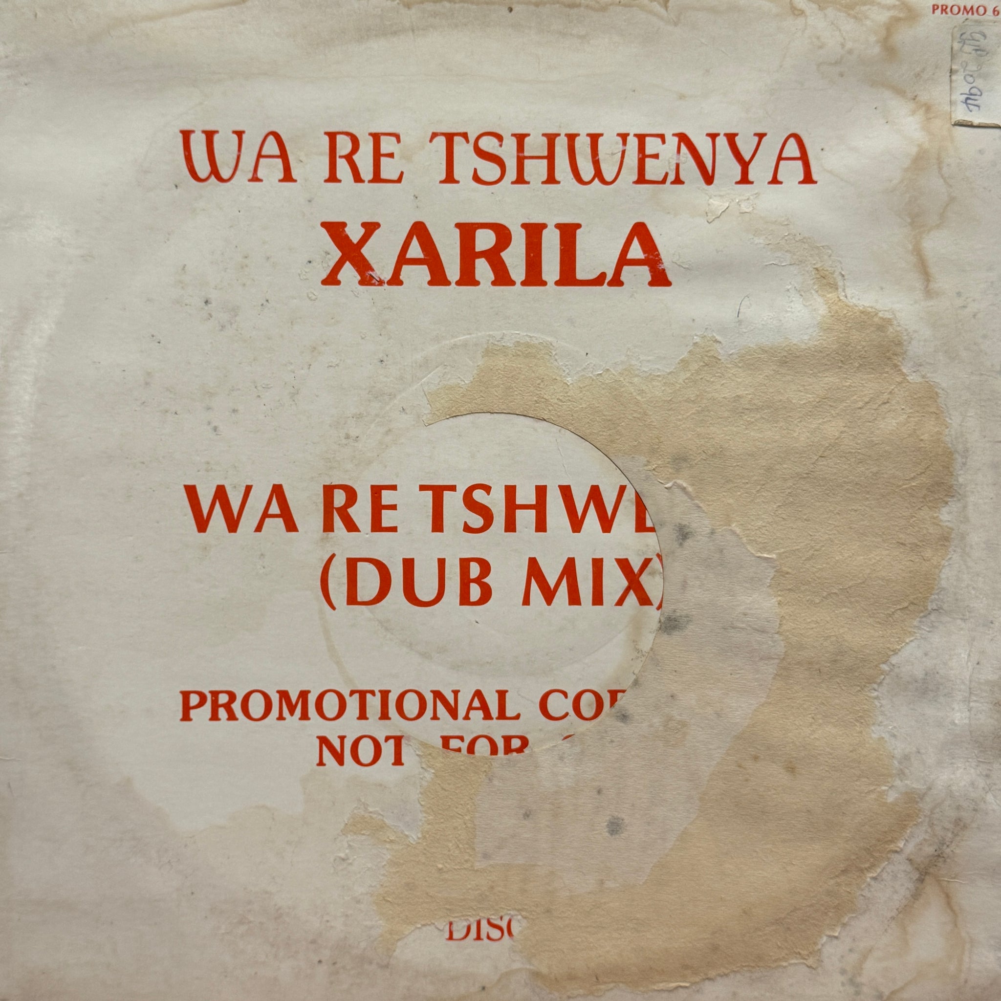 Xarila – Wa Re Tshwenya