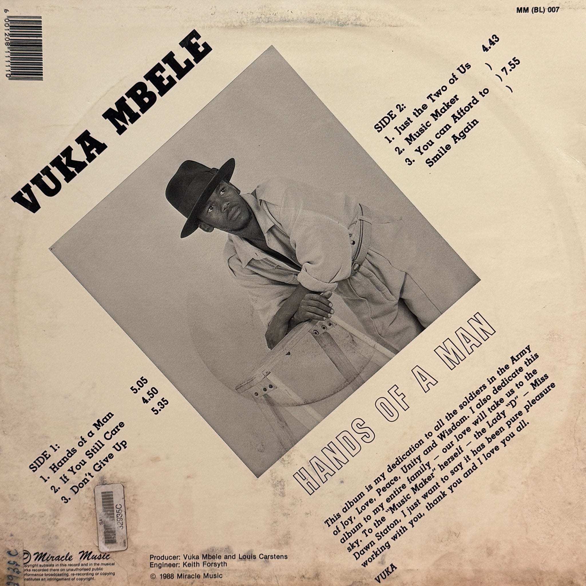 Vuka Mbele – Hands Of Man