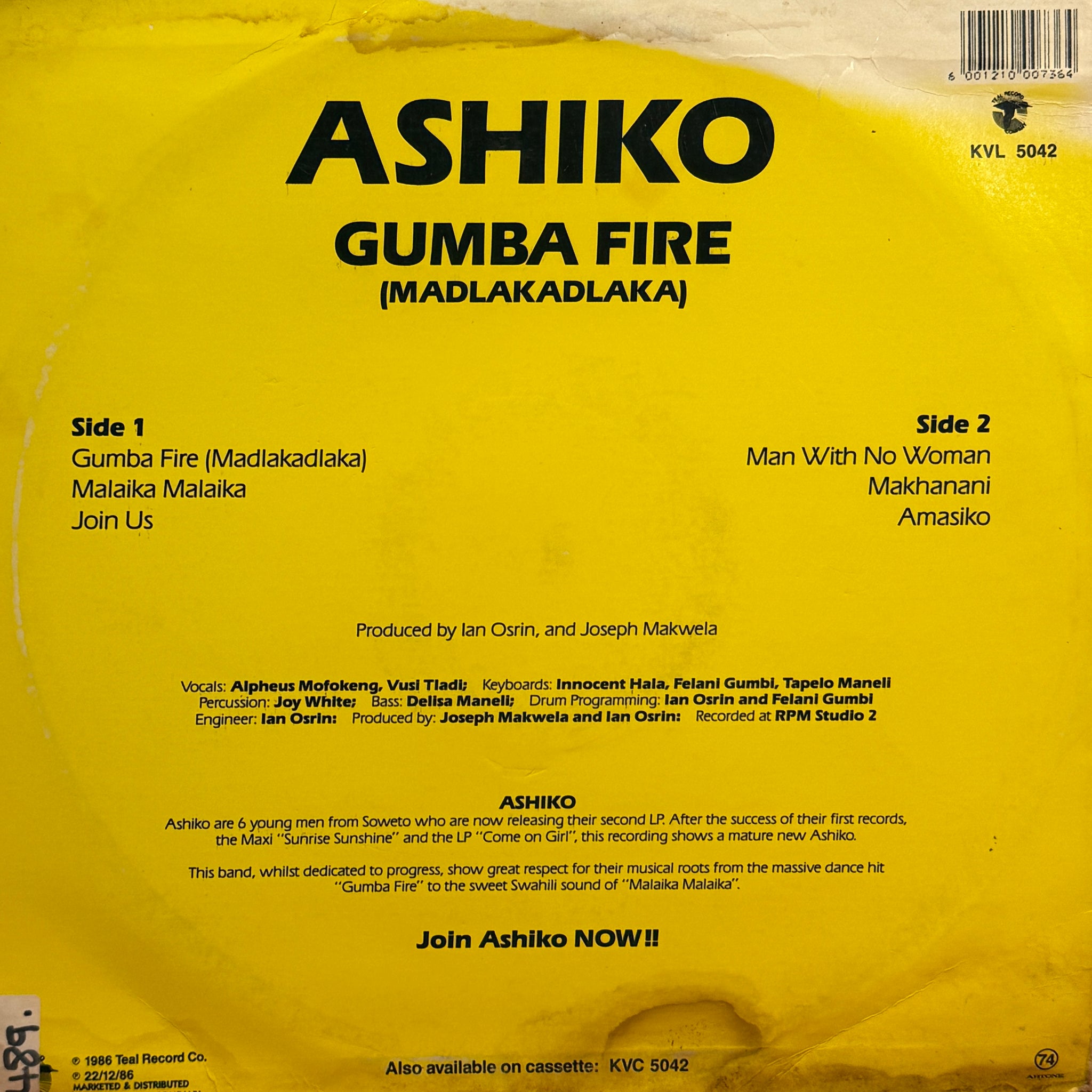 Ashiko – Gumba Fire (Madlakadlaka)
