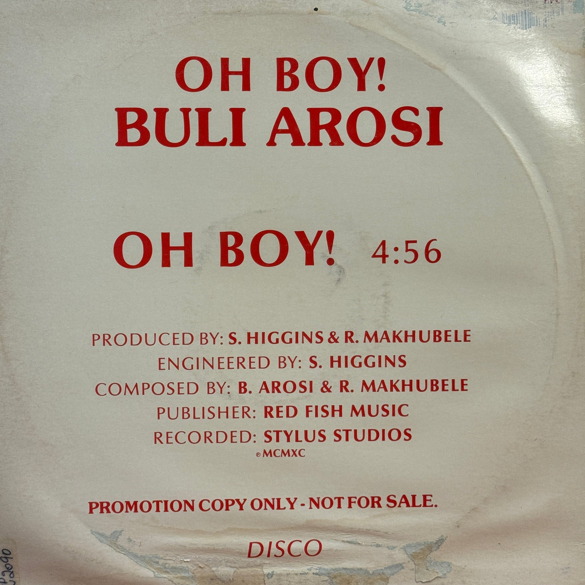 Buli Arosi – Oh Boy!