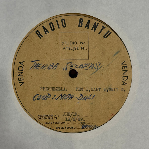 Radio Bantu Acetate - Themba Records - Naph-Dali