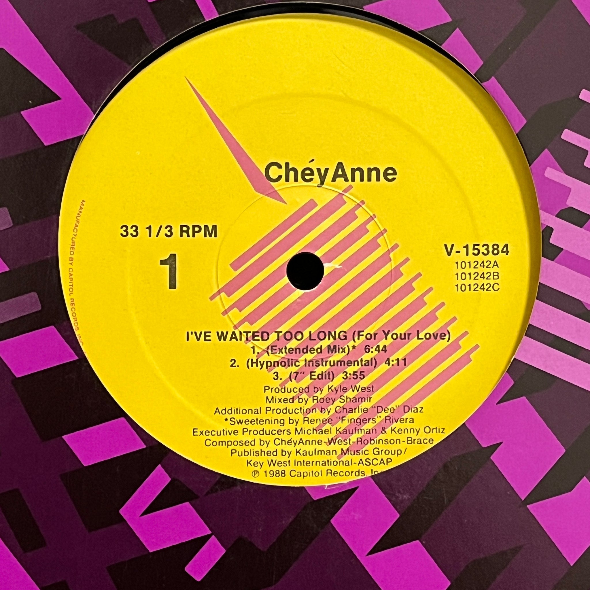 ChéyAnne – I've Waited Too Long (For Your Love)