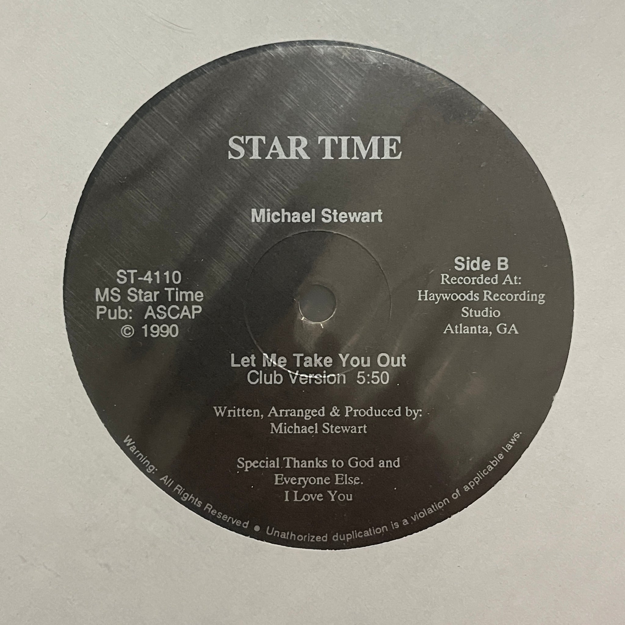 Michael Stewart – Let Me Take You Out