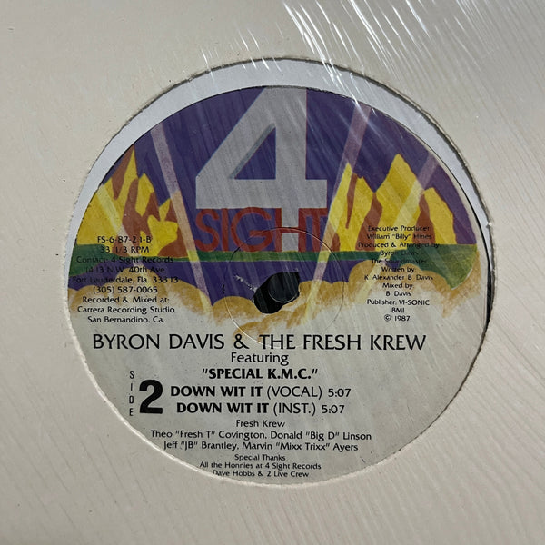 Byron Davis & The Fresh Krew – Now Dance / Down With It