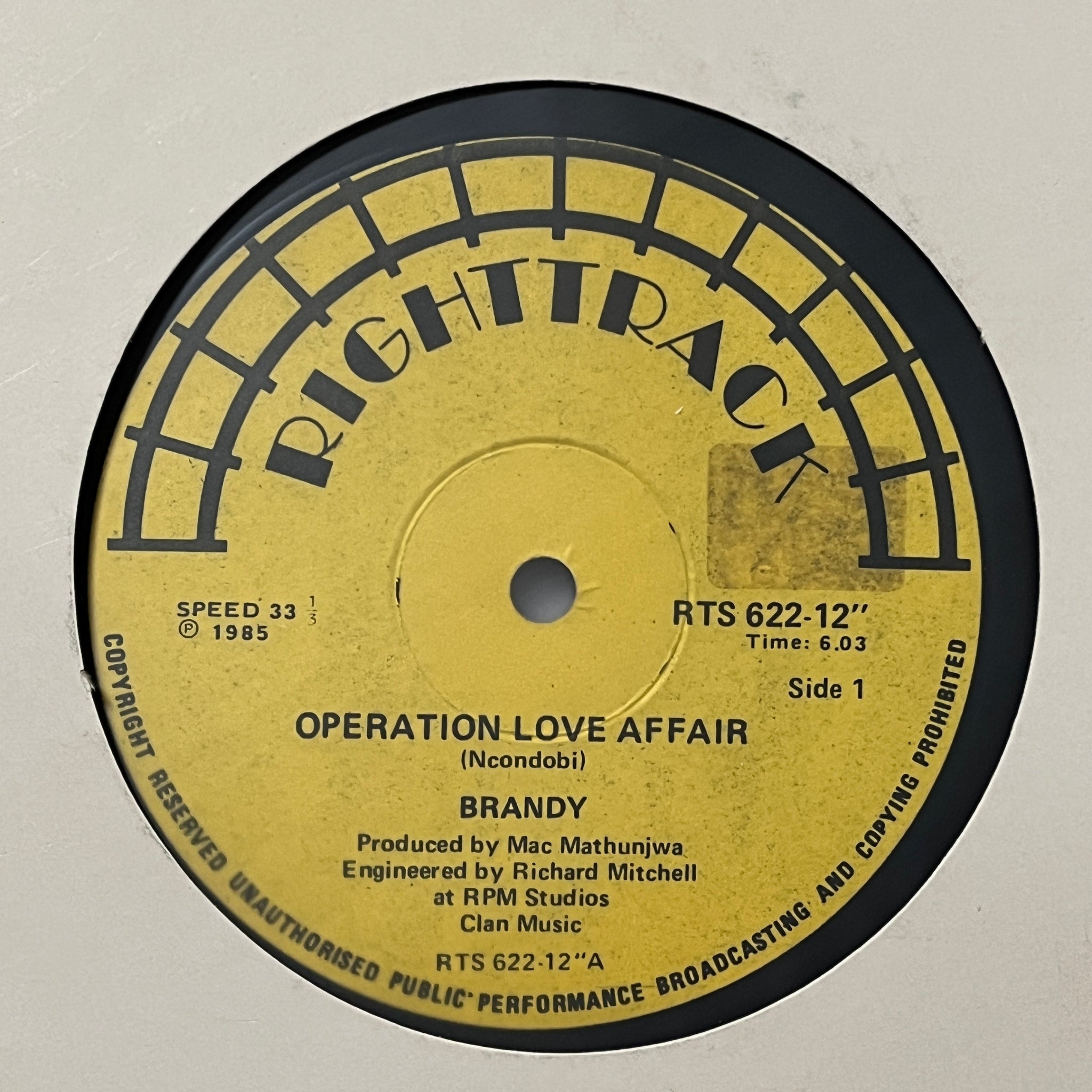 Brandy – Operation Love Affair