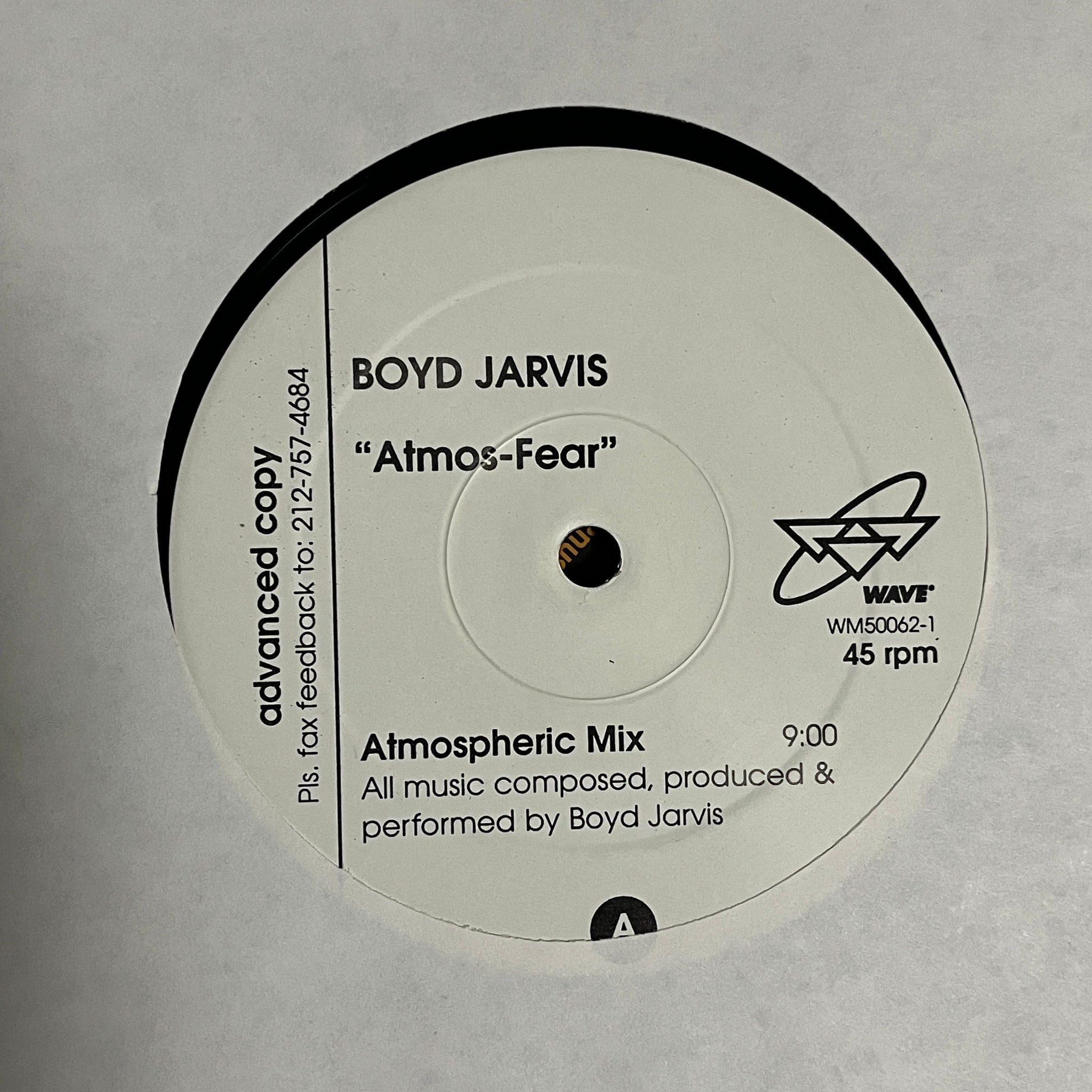 Boyd Jarvis – Atmos-Fear