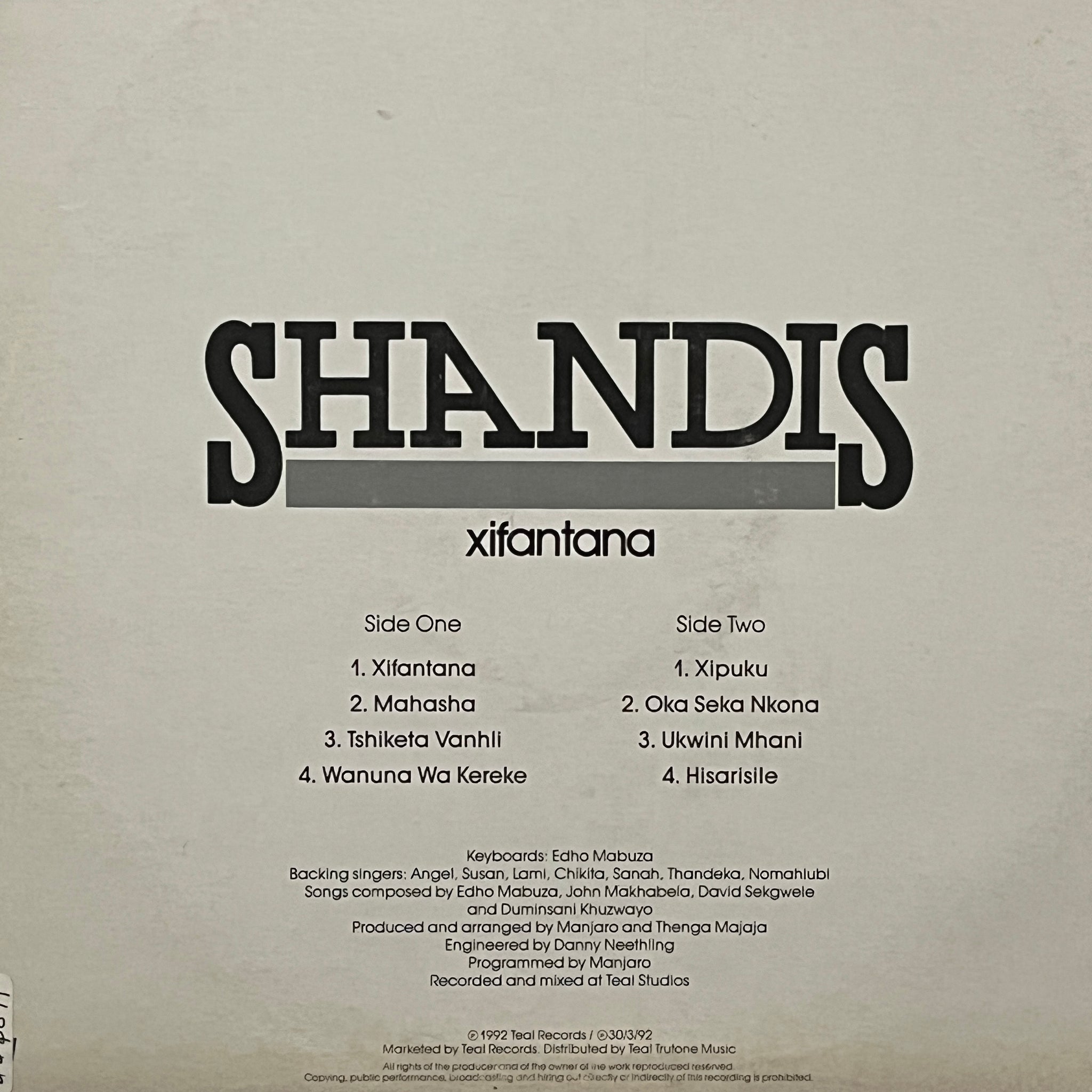 Shandis – Xifantana
