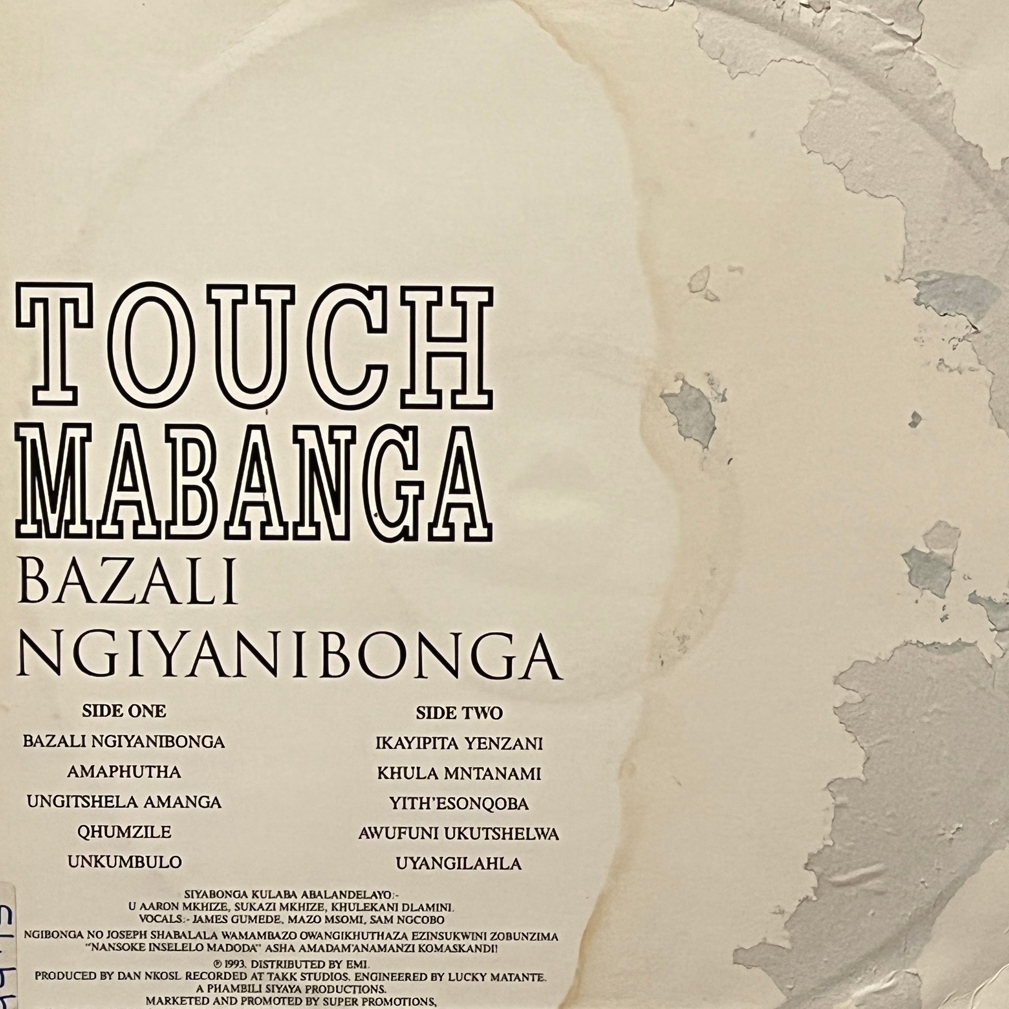 Touch Mabanga – Bazali Ngiyanibonga